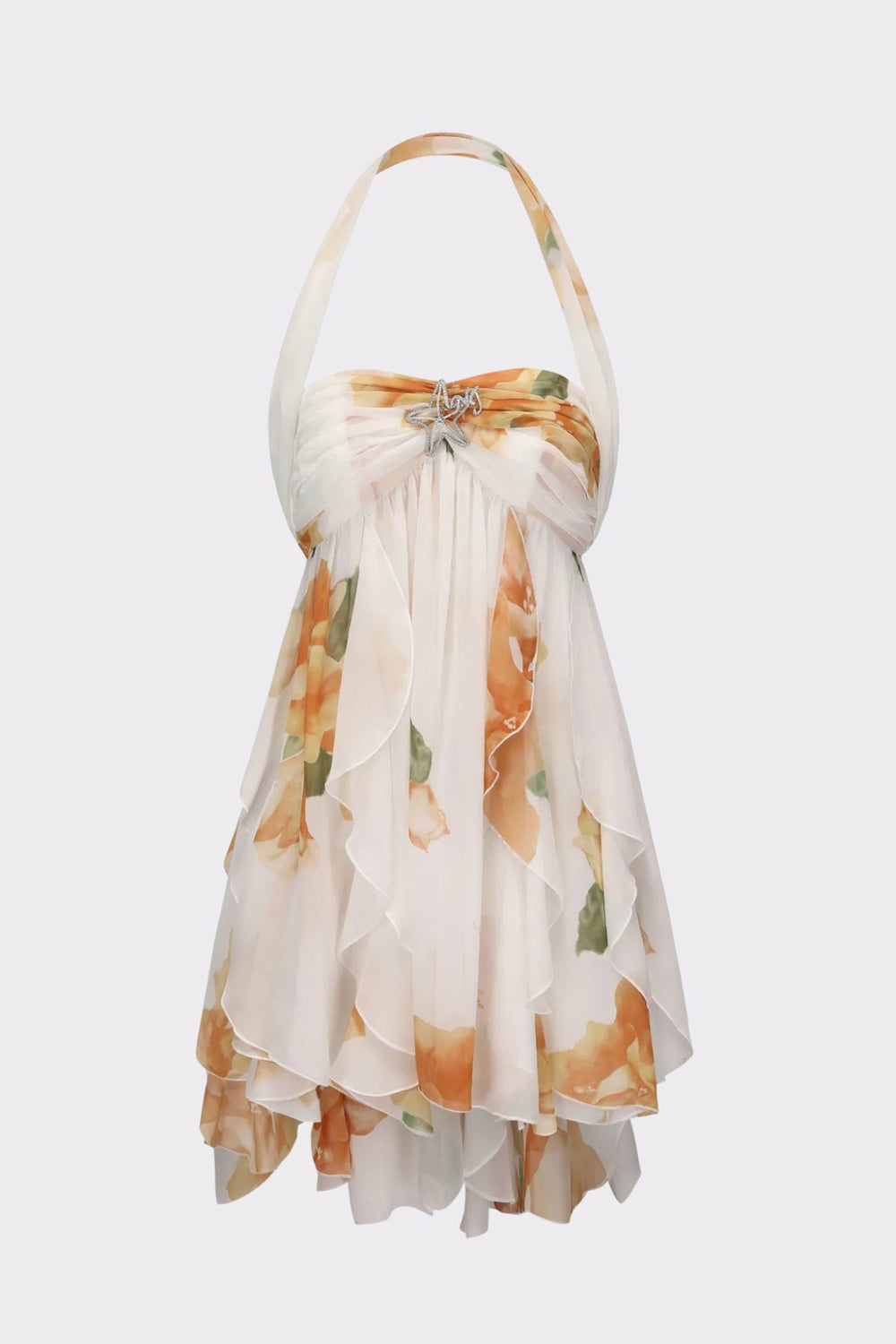 Arabella Dress: Floral Mini Dress for Garden Party | Nana Jacqueline