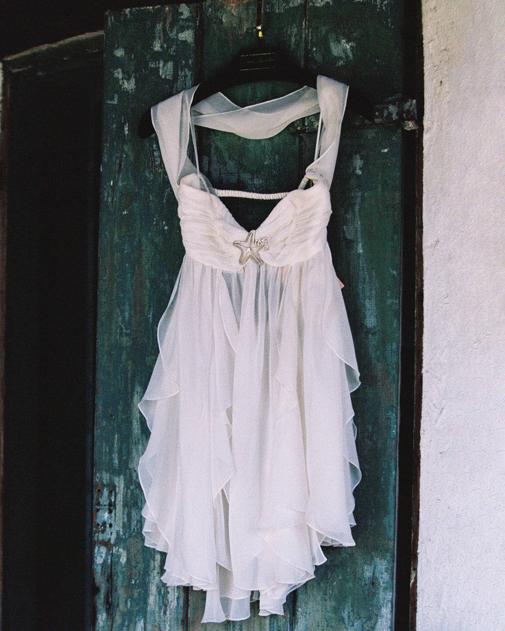 Arabella Dress: White Mini Dress for Bridal Shower | Nana Jacqueline