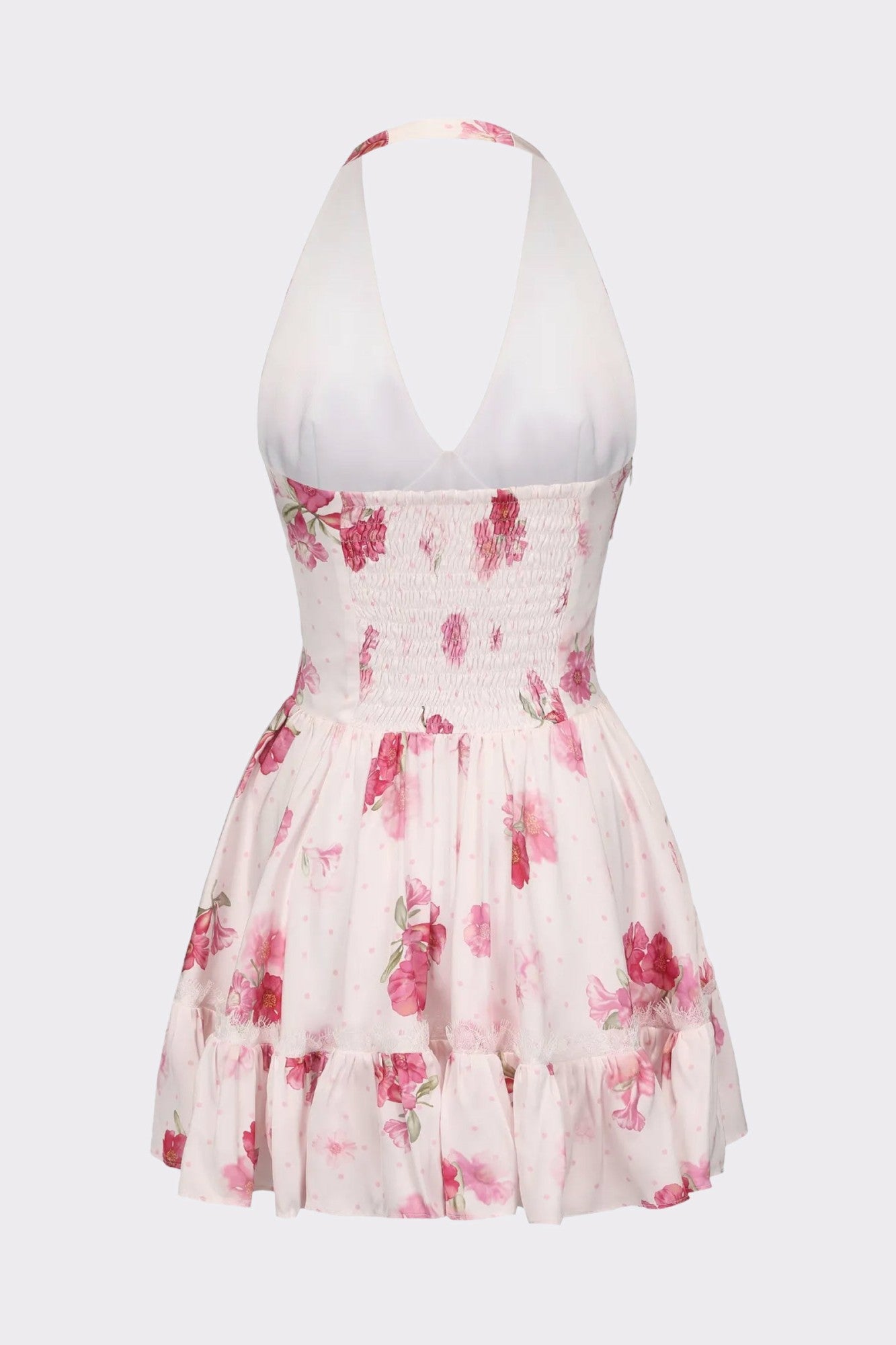 Rosaline Dress: Pink Mini Dress for Garden Party | Nana Jacqueline