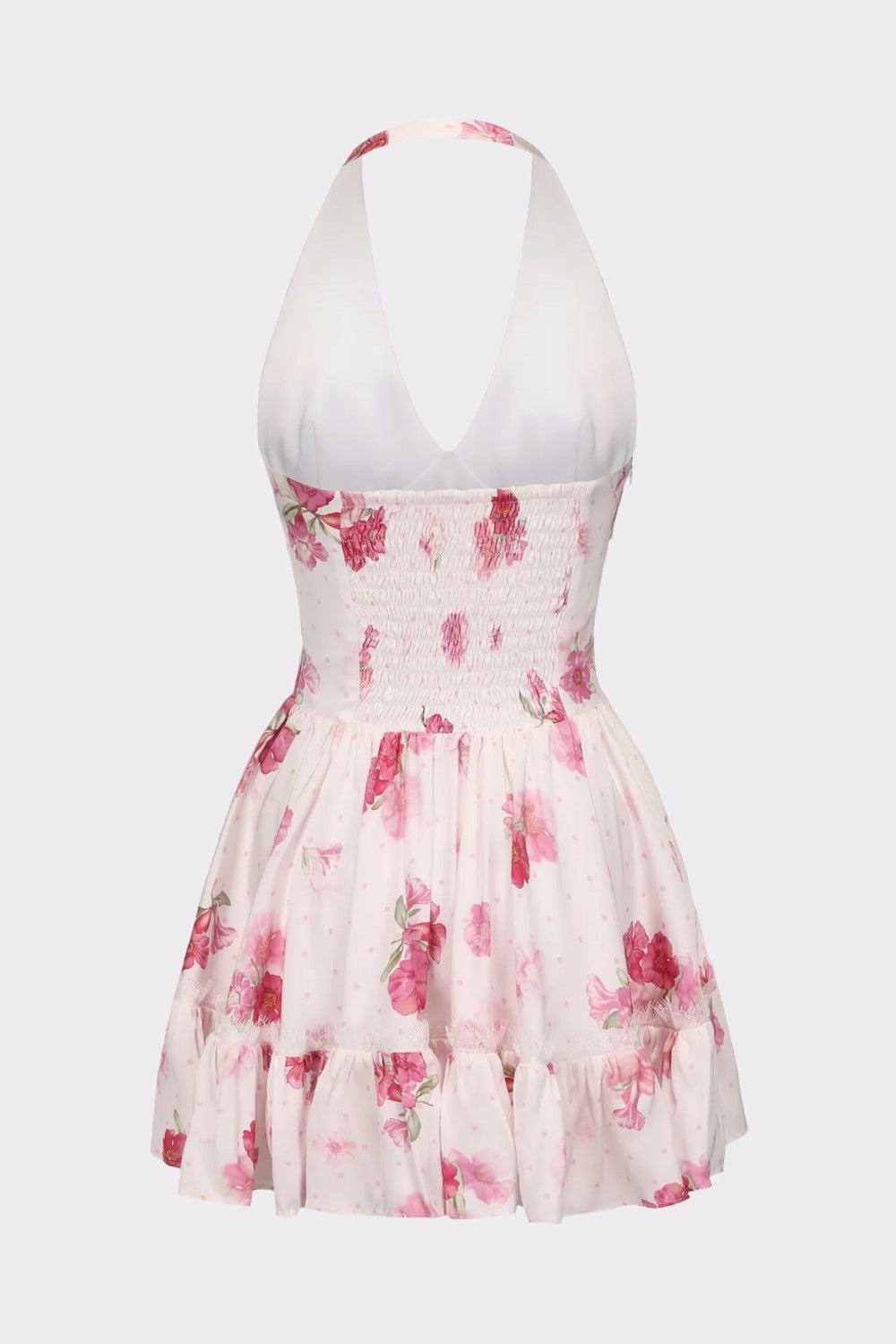 Rosaline Dress: Pink Mini Dress for Garden Party | Nana Jacqueline
