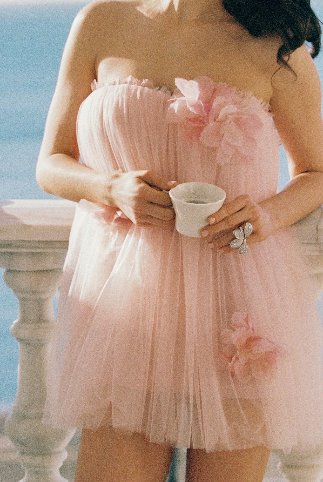 Kensingten Dress: Pink Mini Dress for Engagement Party | Nana Jacqueline