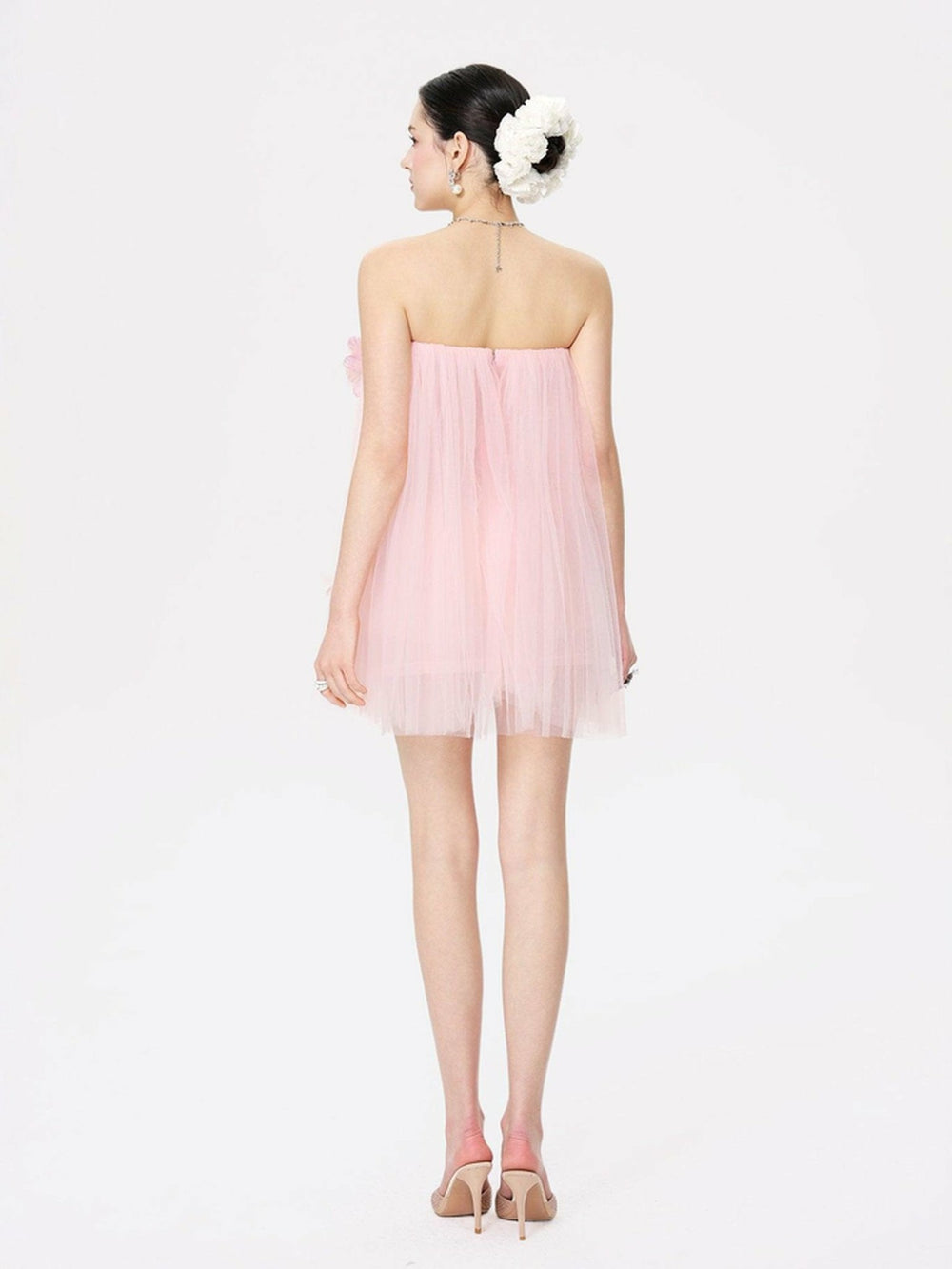 Kensingten Dress: Pink Mini Dress for Engagement Party | Nana Jacqueline
