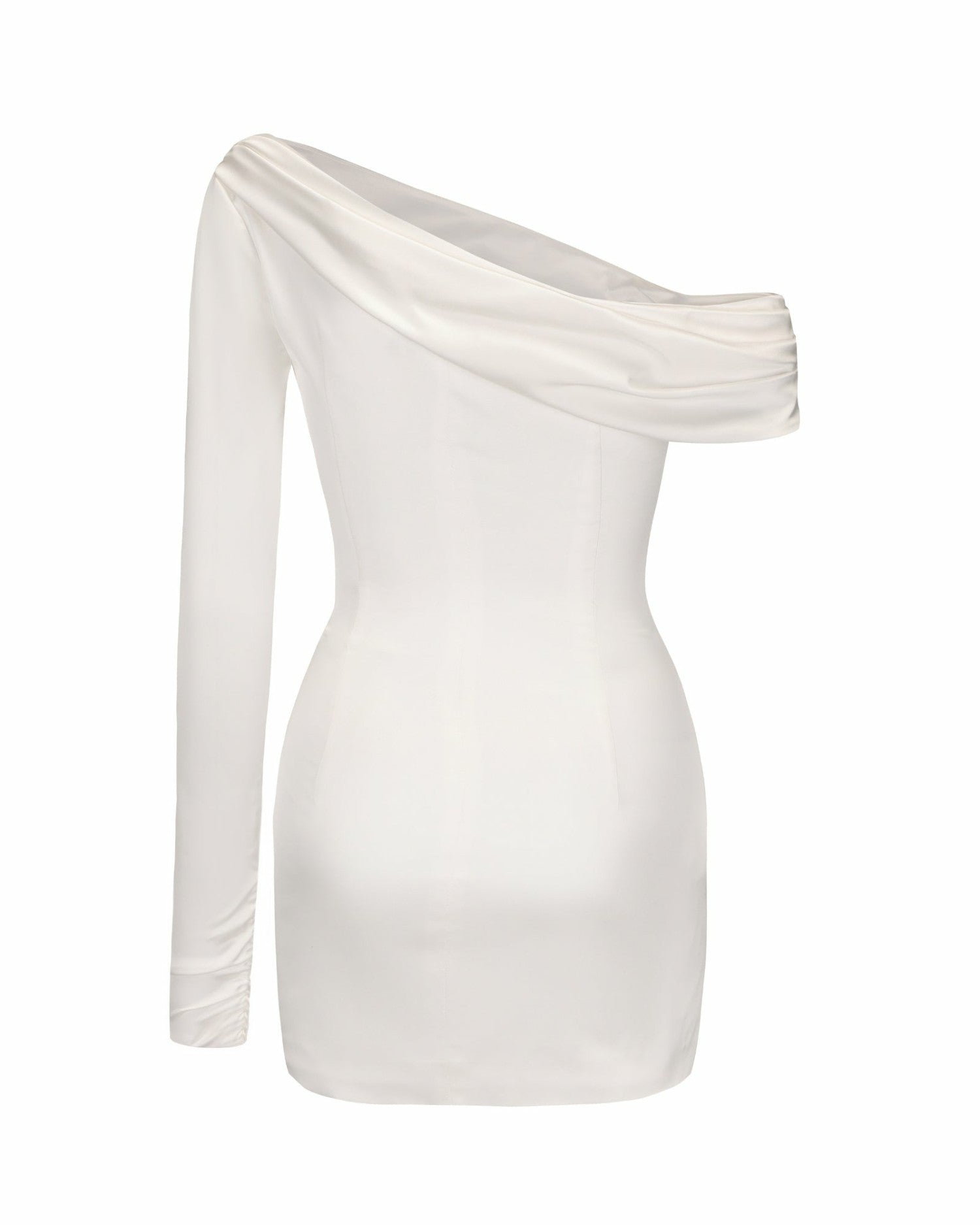 Marlene Dress: White Mini Dress for Bridal Shower | Nana Jacqueline