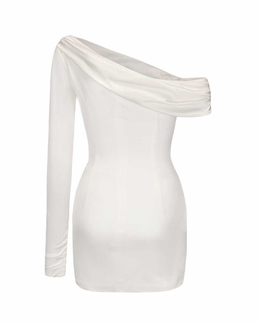 Marlene Dress: White Mini Dress for Bridal Shower | Nana Jacqueline