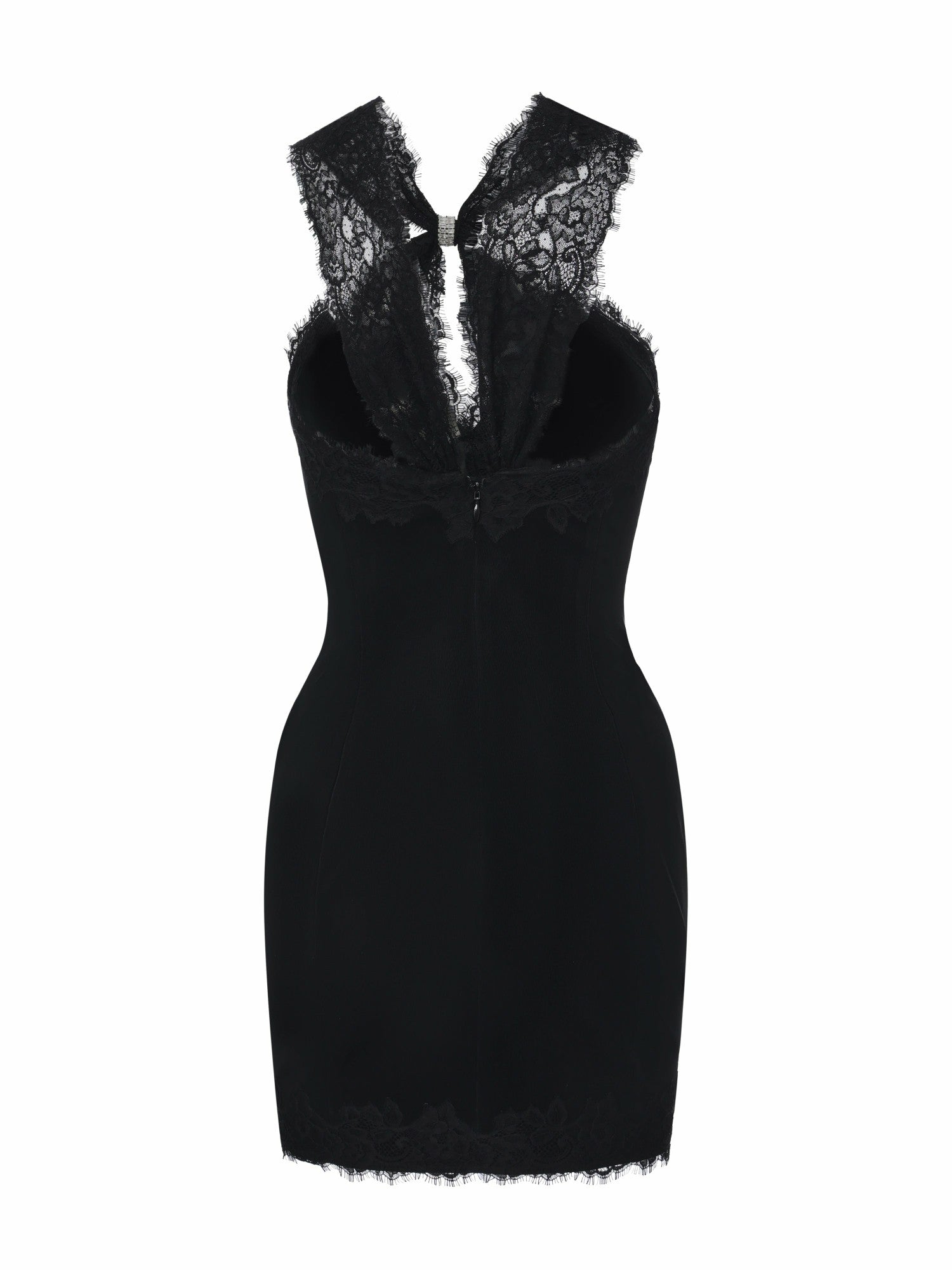Nina Cutout Lace Bodycon Black Dress | Nana Jacqueline