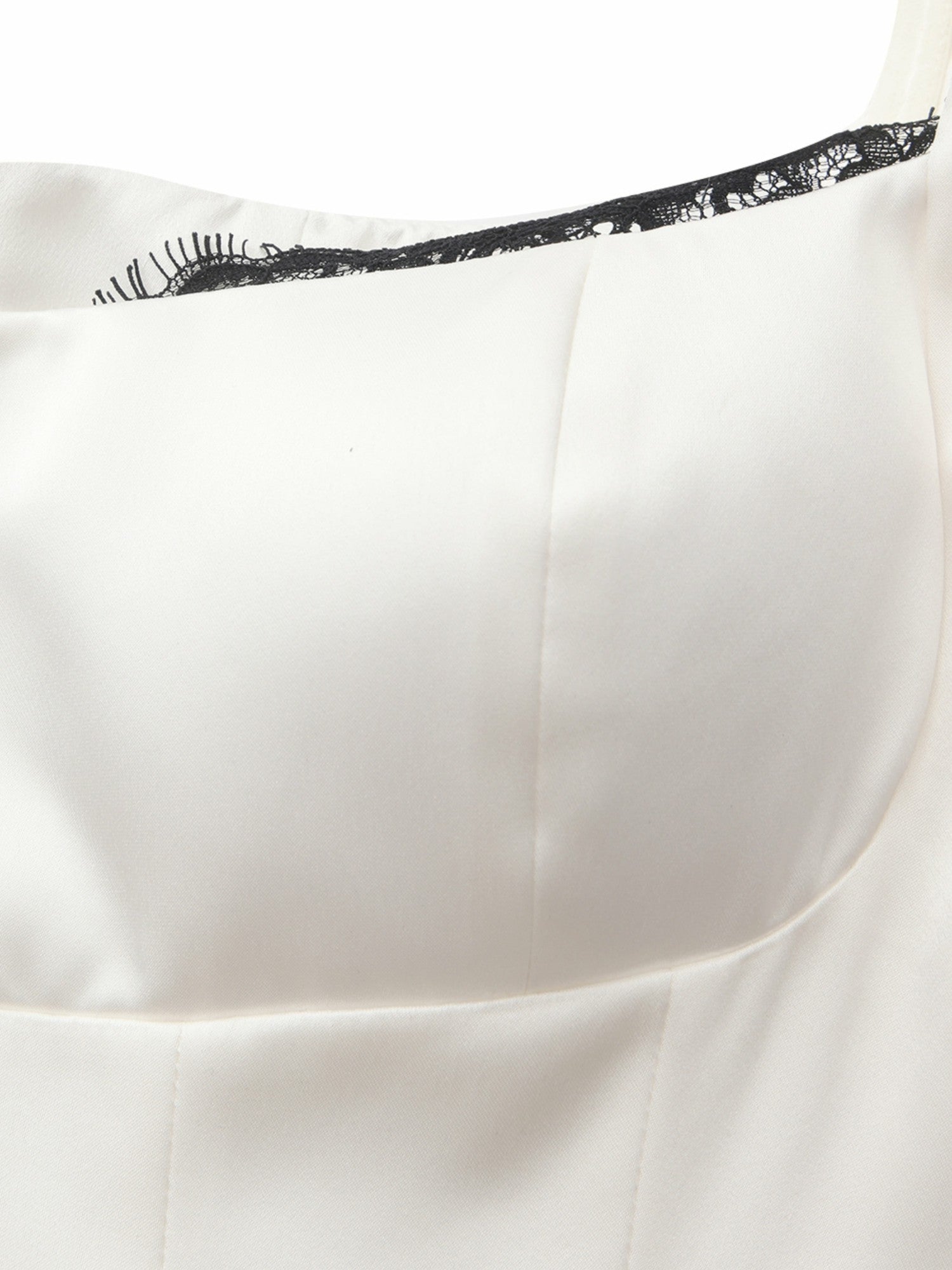 Natalia Puff Sleeve White Satin Mini Dress | Nana Jacqueline