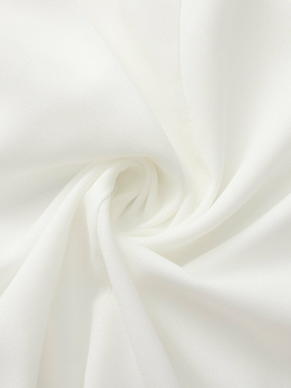 Charlotte V-Neck Ruffle White Dress | Nana Jacqueline