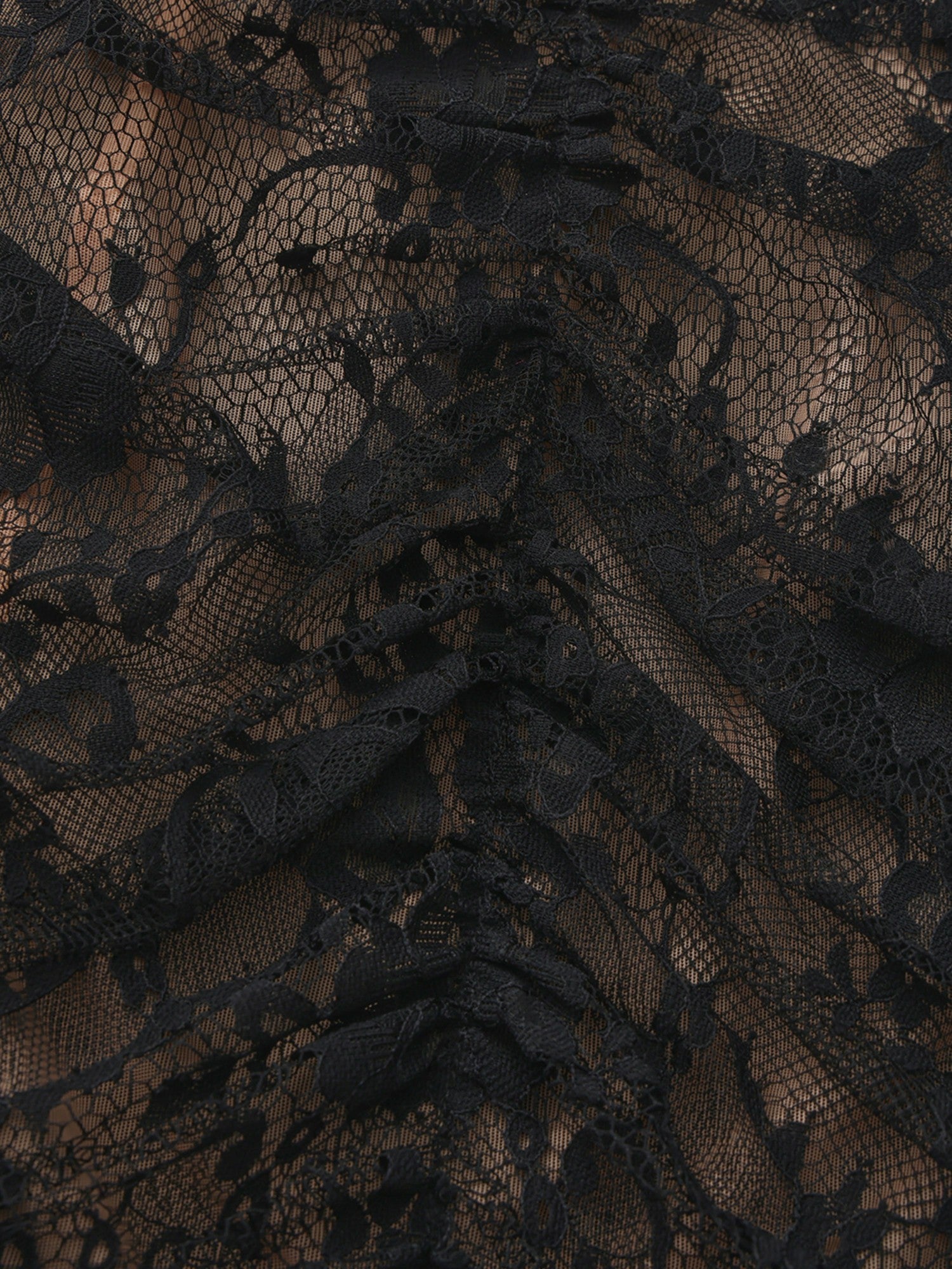 Mara Crystal-Strap Ruched Black Dress | Nana Jacqueline