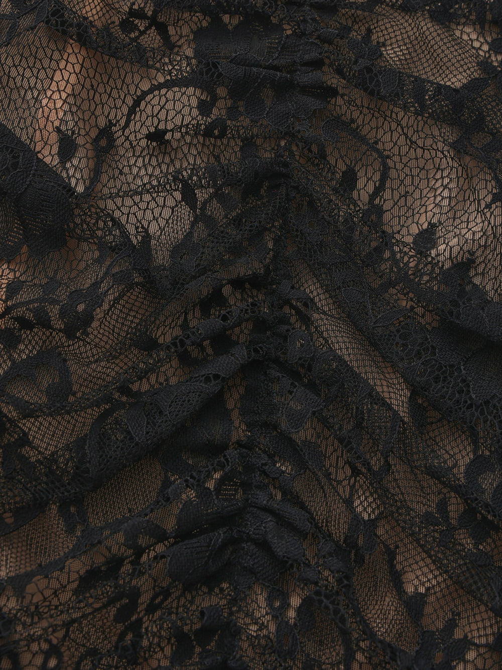 Mara Crystal-Strap Ruched Black Dress | Nana Jacqueline