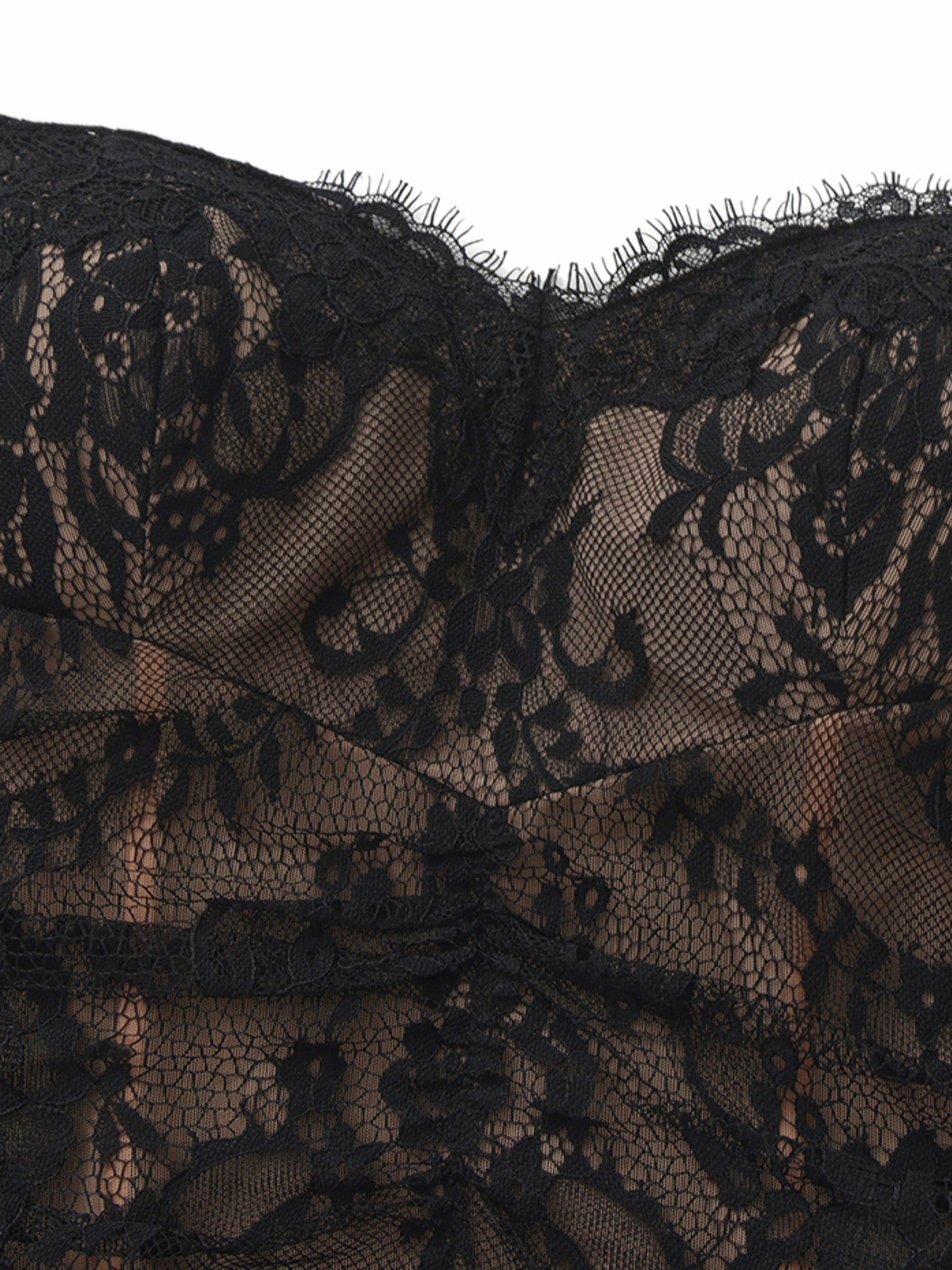 Mara Crystal-Strap Ruched Black Dress | Nana Jacqueline