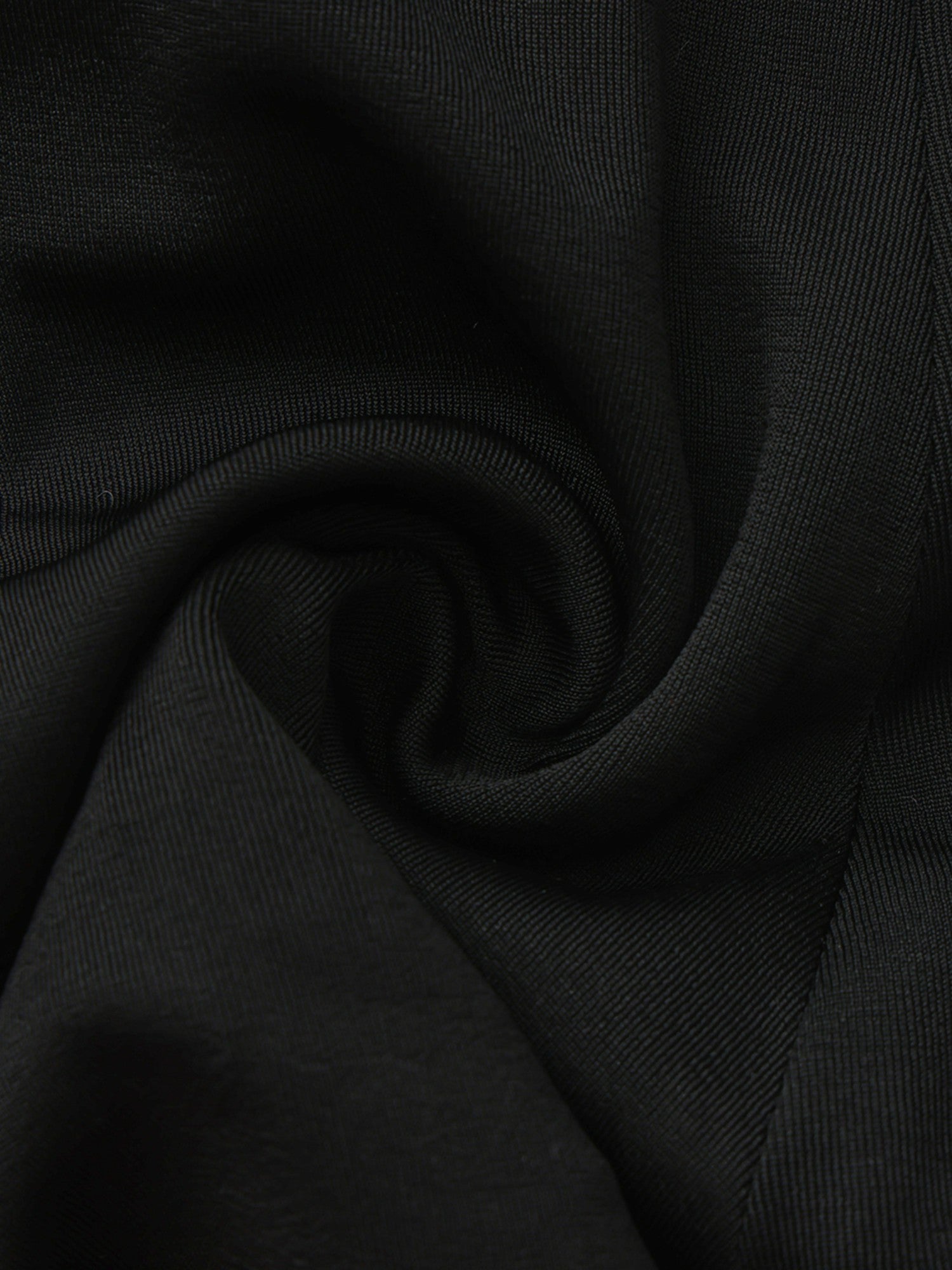 Alessandra Deep V Crystal Black Mini Dress | Nana Jacqueline