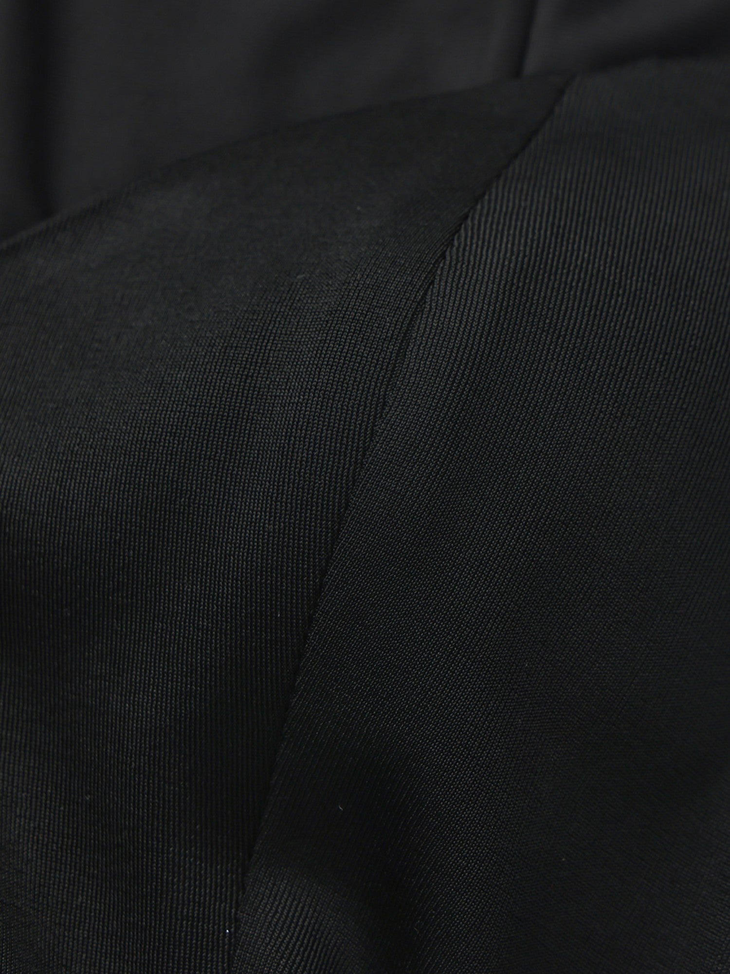 Alessandra Deep V Crystal Black Mini Dress | Nana Jacqueline