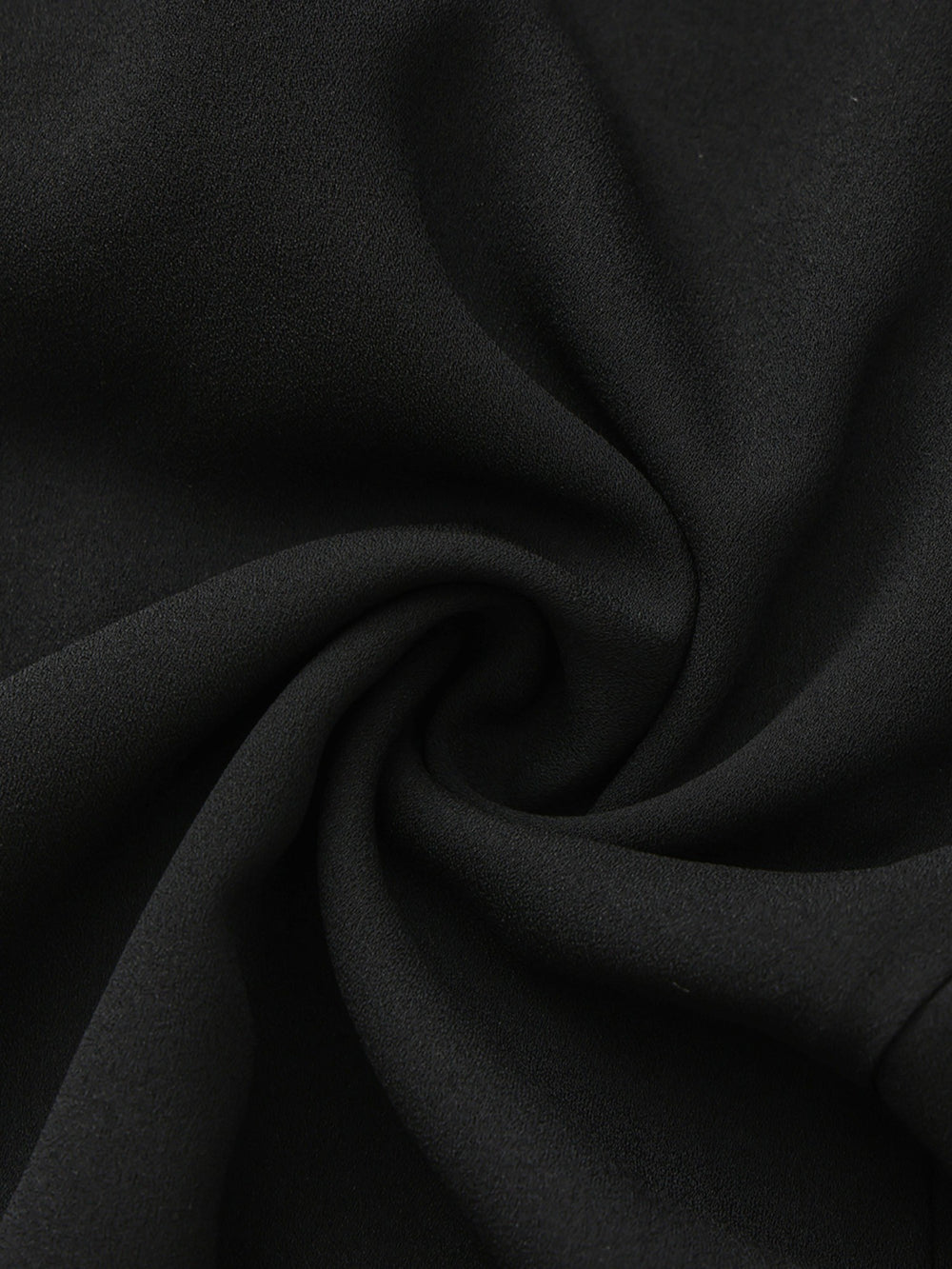 Charlotte Ruffle V-Neck Black Dress | Nana Jacqueline