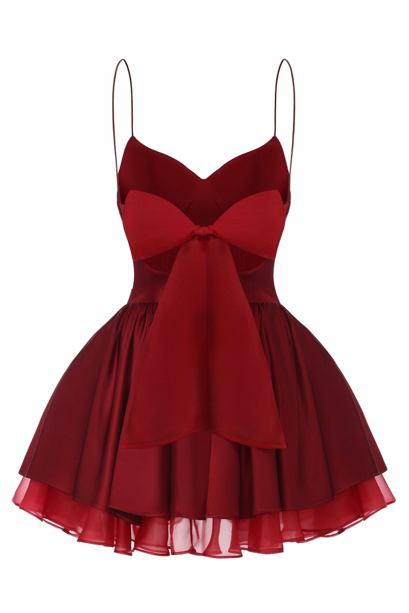 Veronica Backless Mini Dress: Red Mini Dress for Birthday | Nana Jacqueline
