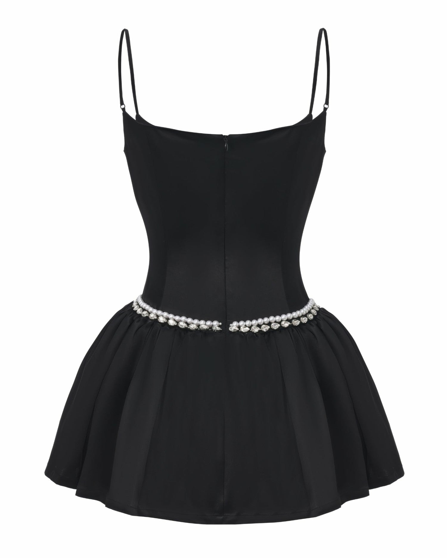 Bella Pearl Mini Dress: Black Mini Dress for Birthday Celebration | Nana Jacqueline
