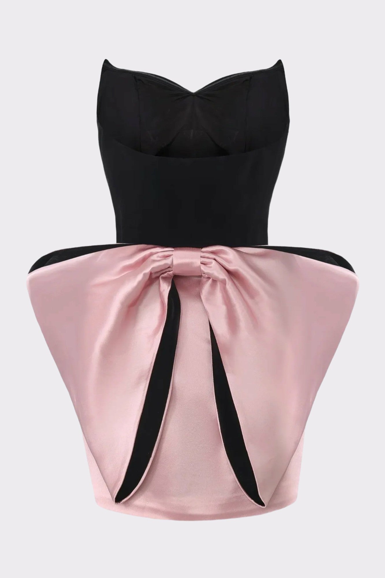 Amelia Bow Mini Dress: Black Mini Dress for Cocktail Party | Nana Jacqueline