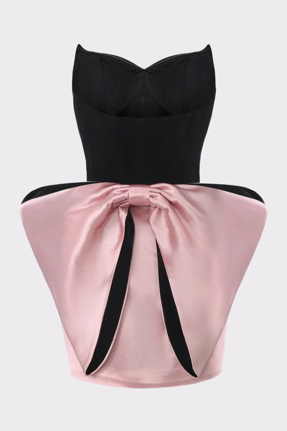 Amelia Bow Mini Dress: Black Mini Dress for Cocktail Party | Nana Jacqueline