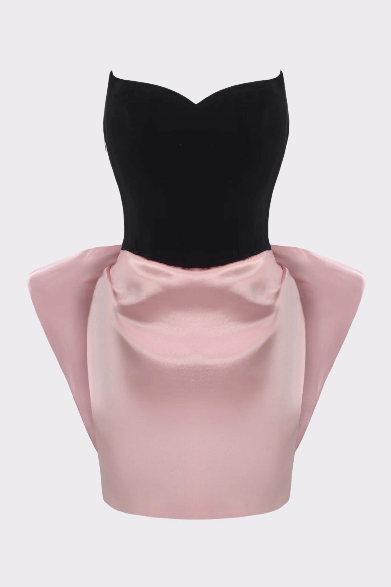 Amelia Bow Mini Dress: Black Mini Dress for Cocktail Party | Nana Jacqueline
