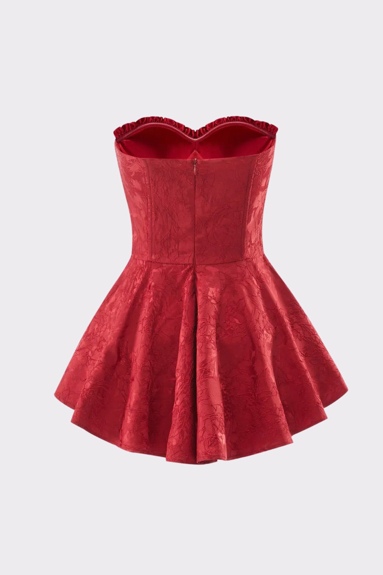 Airina Dress: Red Mini Dress for Birthday Celebration | Nana Jacqueline