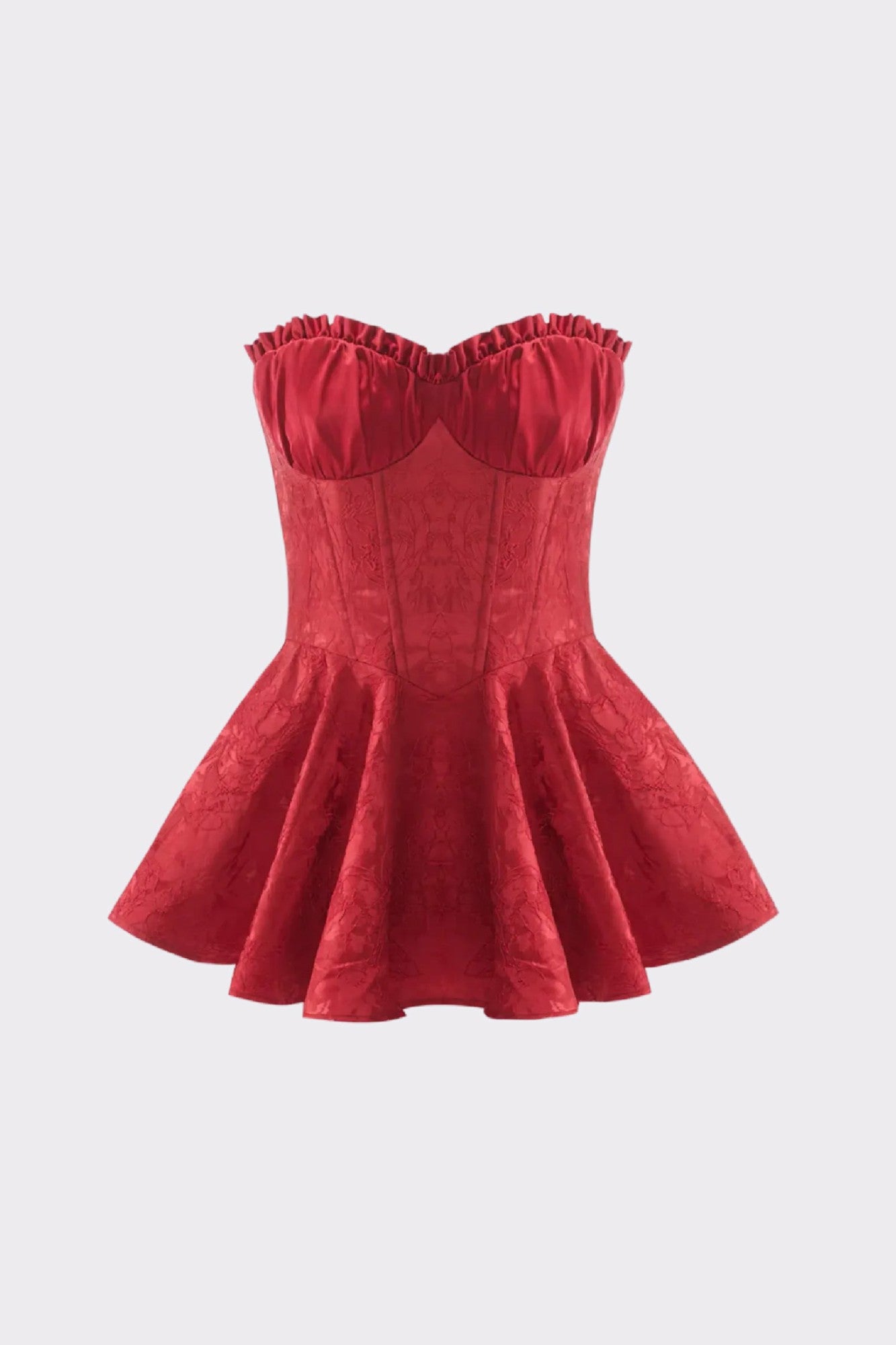 Airina Dress: Red Mini Dress for Birthday Celebration | Nana Jacqueline