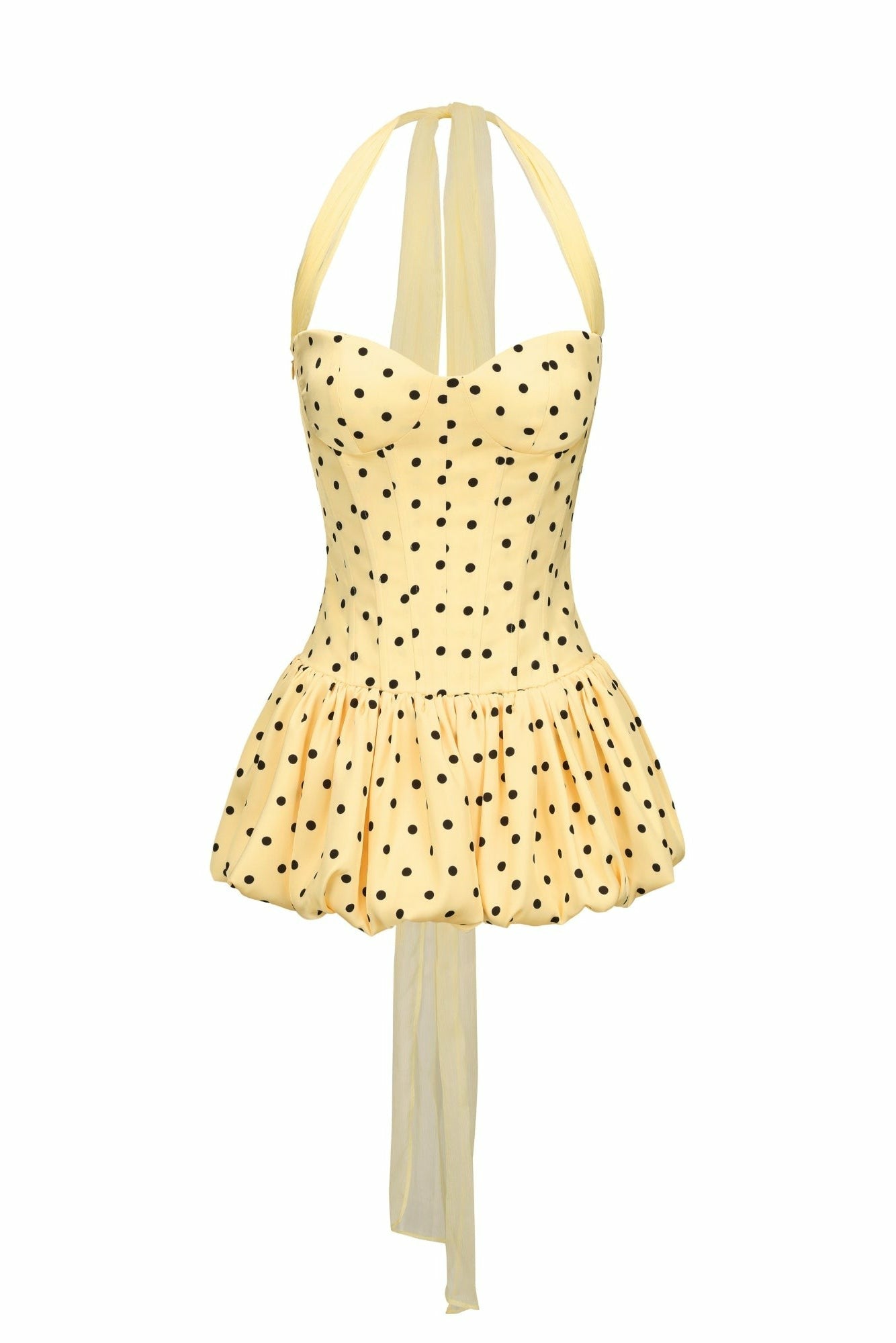 Wendy Dress: Yellow Mini Dress for Birthday Celebration | Nana Jacqueline