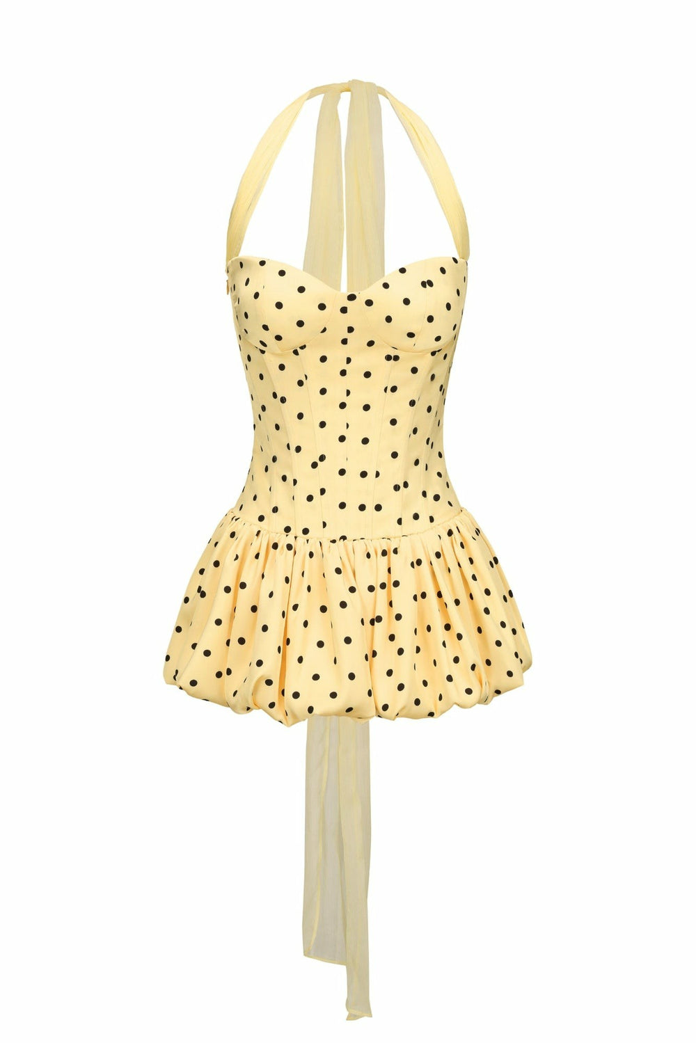 Wendy Dress: Yellow Mini Dress for Birthday Celebration | Nana Jacqueline
