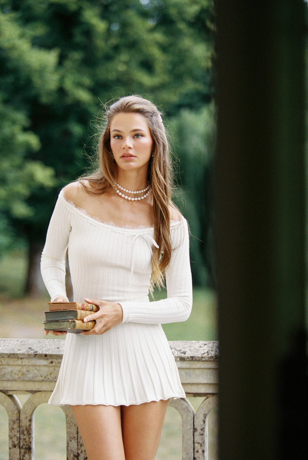 Jenna Dress: White Mini Dress for Bridal Shower | Nana Jacqueline