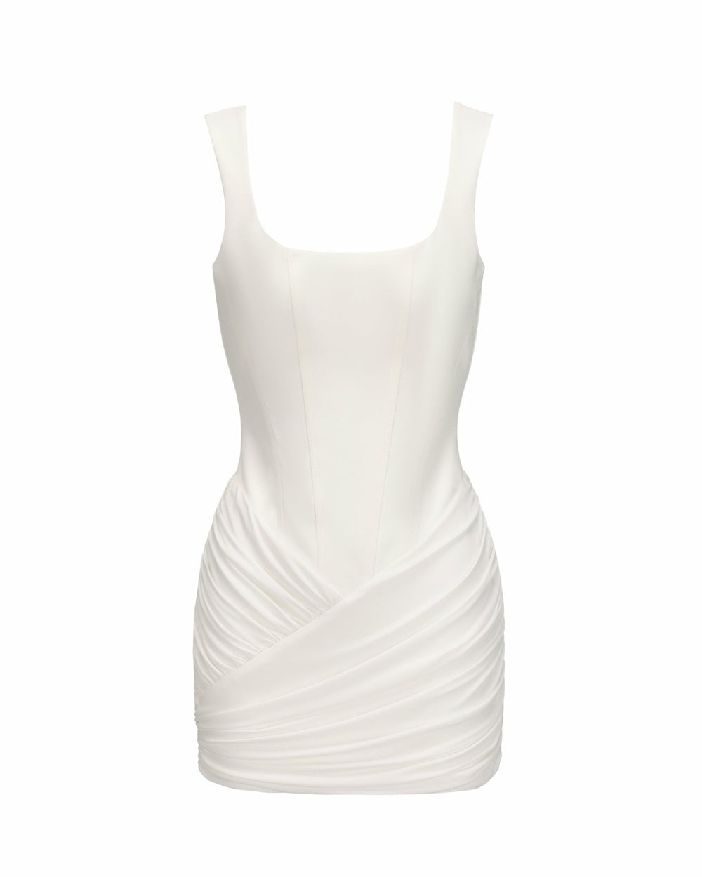 Mirella Dress: White Mini Dress for Engagement Party | Nana Jacqueline