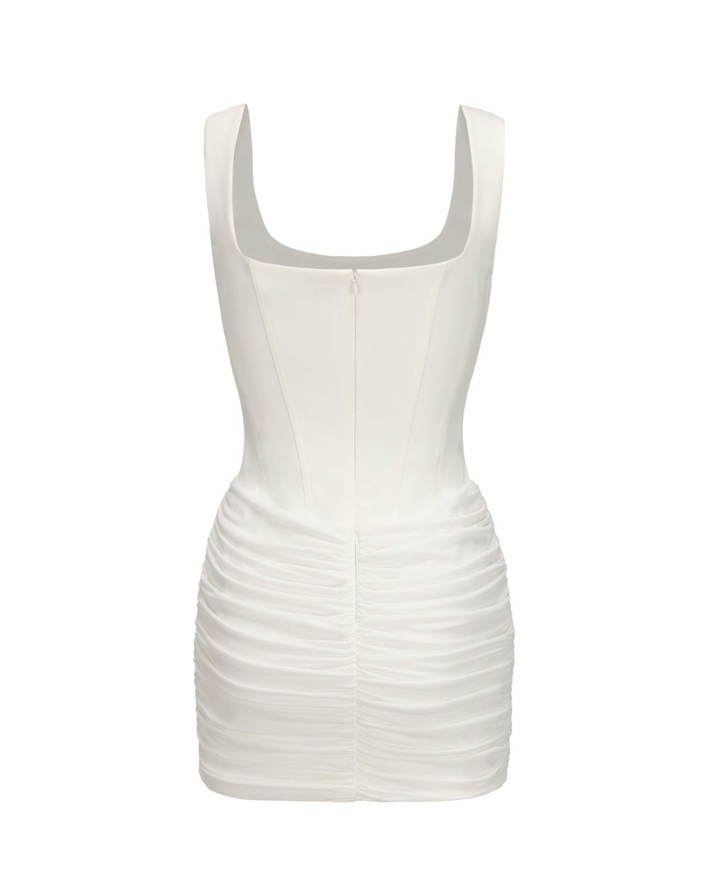 Mirella Dress: White Mini Dress for Engagement Party | Nana Jacqueline