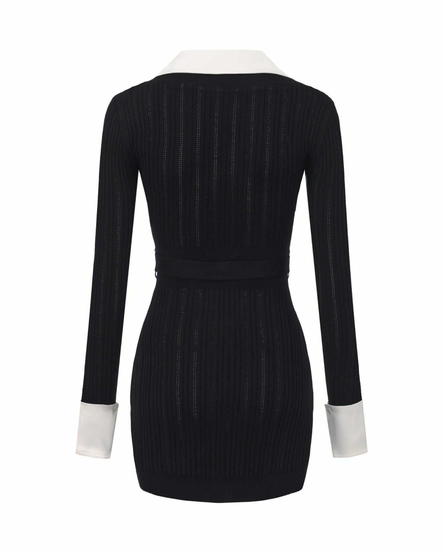Noemie Knit Mini Dress: Black Mini Dress for Date Night | Nana Jacqueline