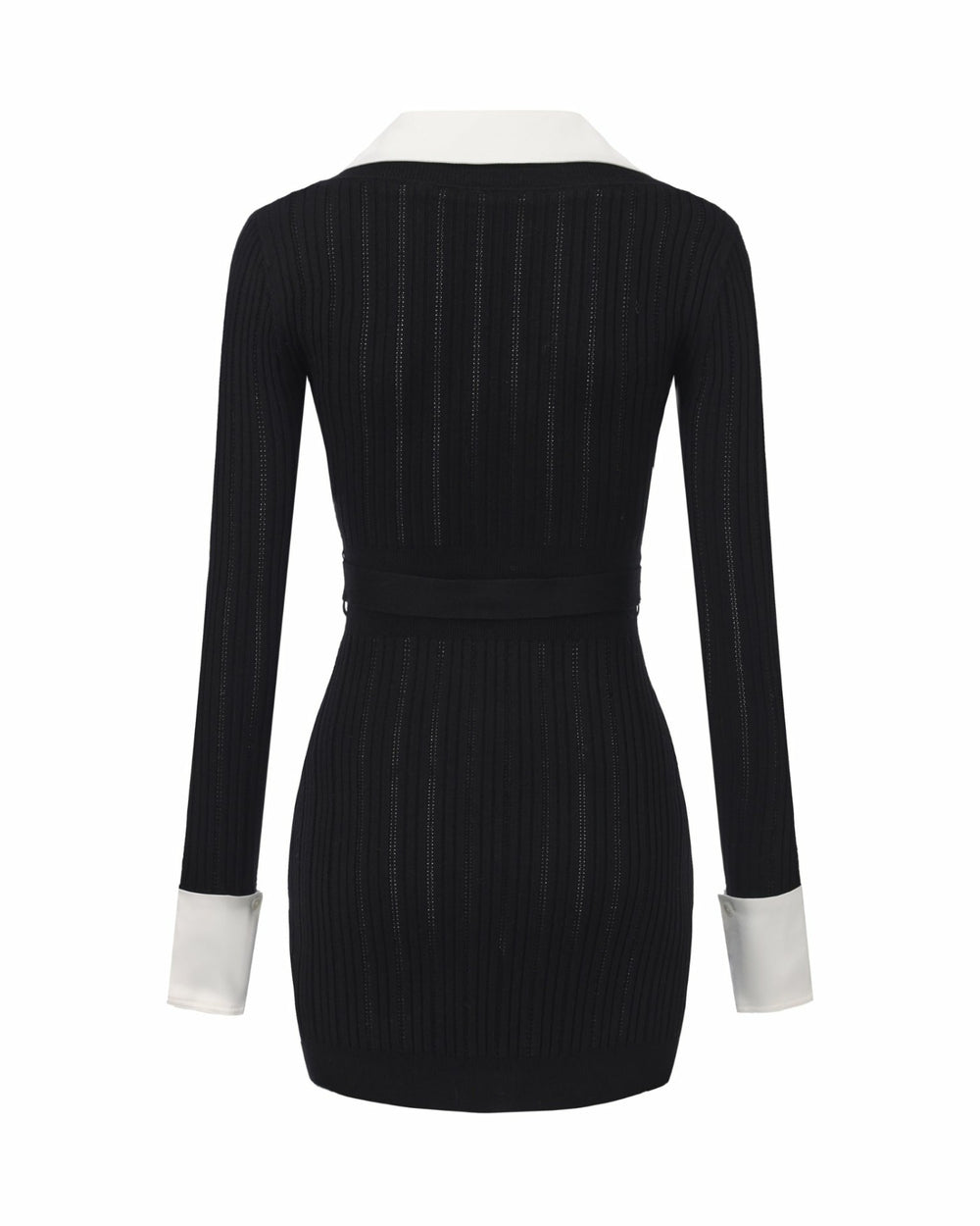 Noemie Knit Mini Dress: Black Mini Dress for Date Night | Nana Jacqueline