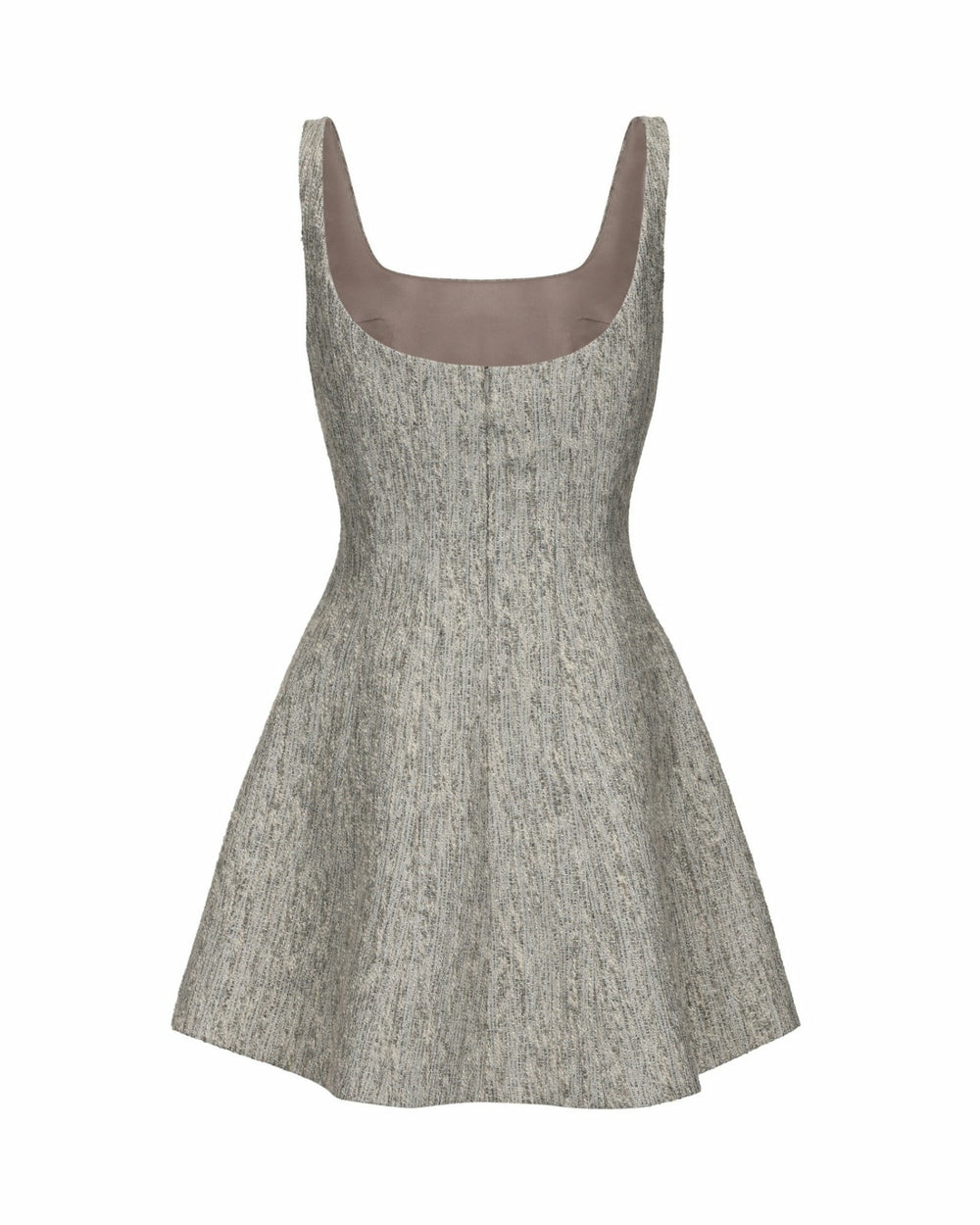 Marianne Dress: Gray Mini Dress for Graduation | Nana Jacqueline