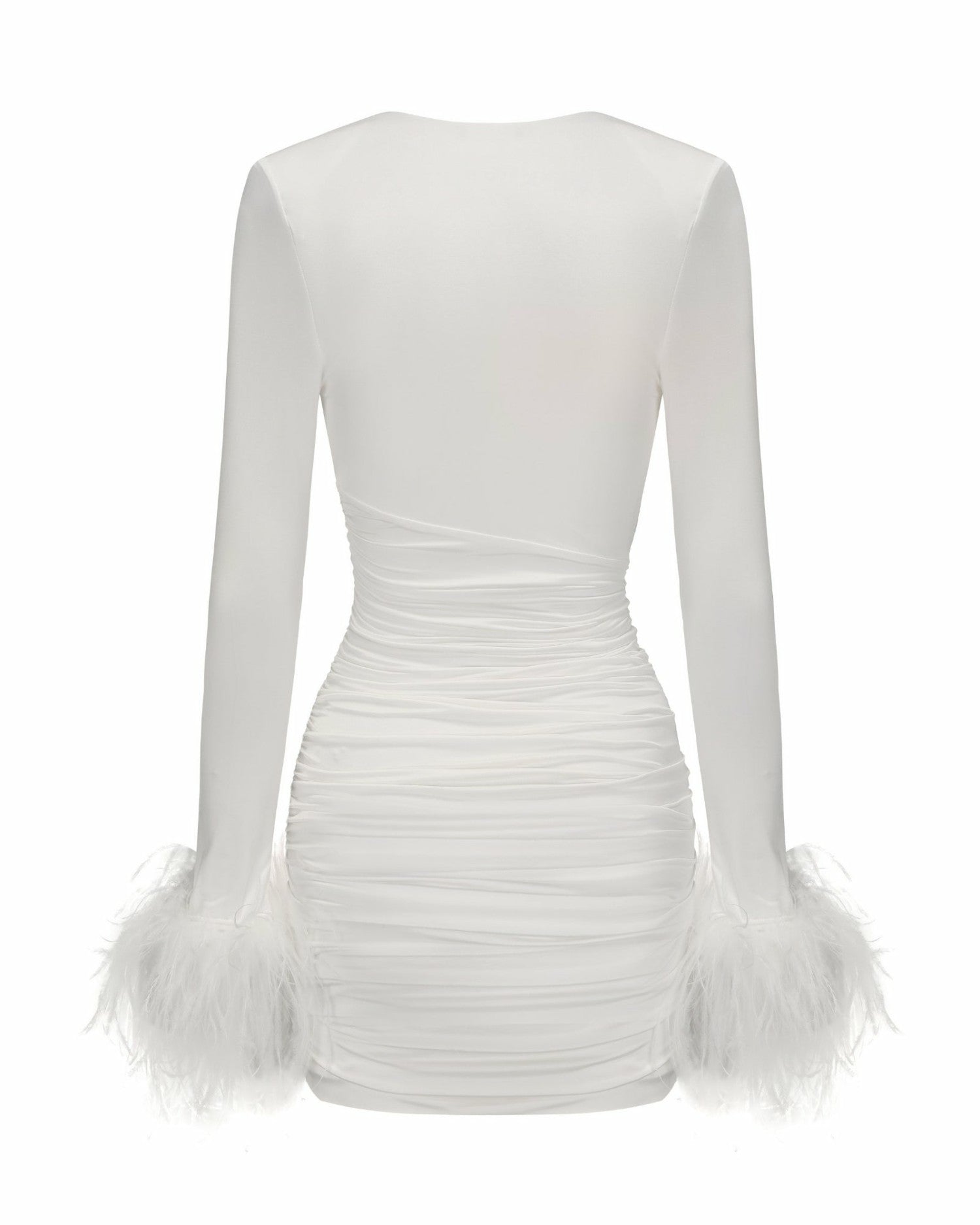 Théa Dress: White Mini Dress for Wedding After-Party | Nana Jacqueline