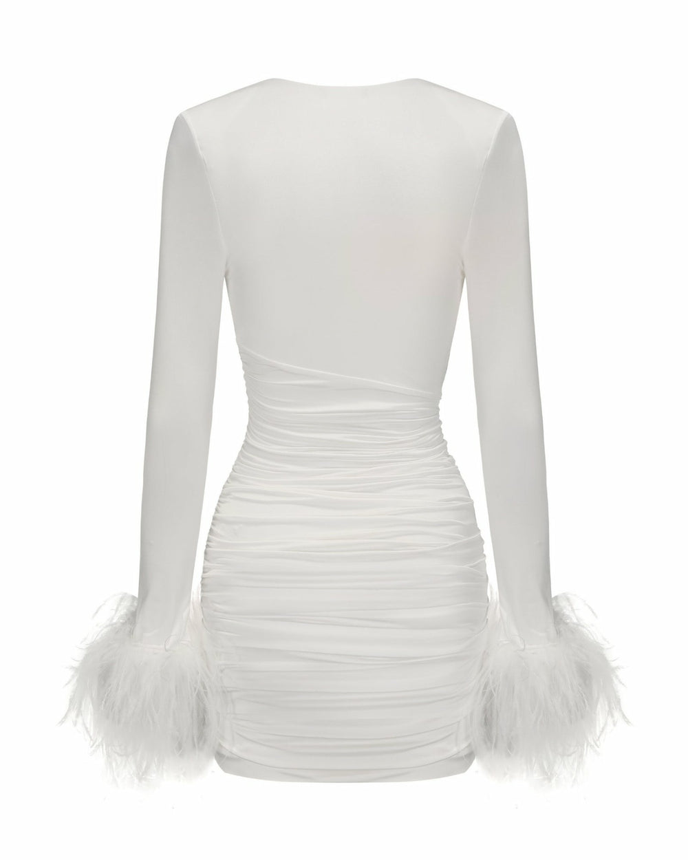 Théa Dress: White Mini Dress for Wedding After-Party | Nana Jacqueline