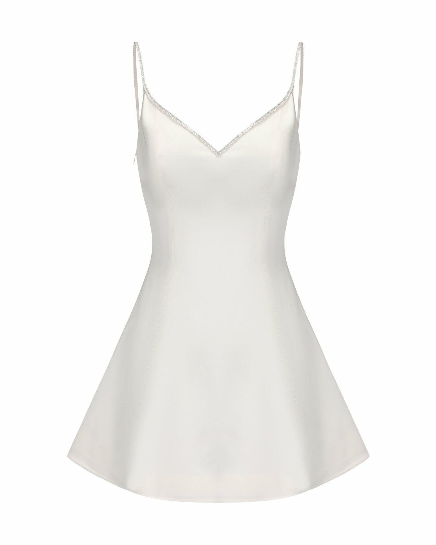 Julisa Dress: White Mini Dress for Bridal Shower | Nana Jacqueline