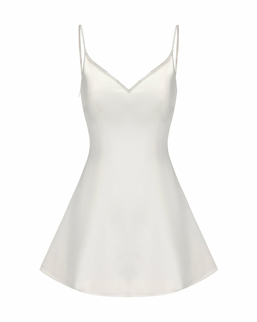 Julisa Dress: White Mini Dress for Bridal Shower | Nana Jacqueline