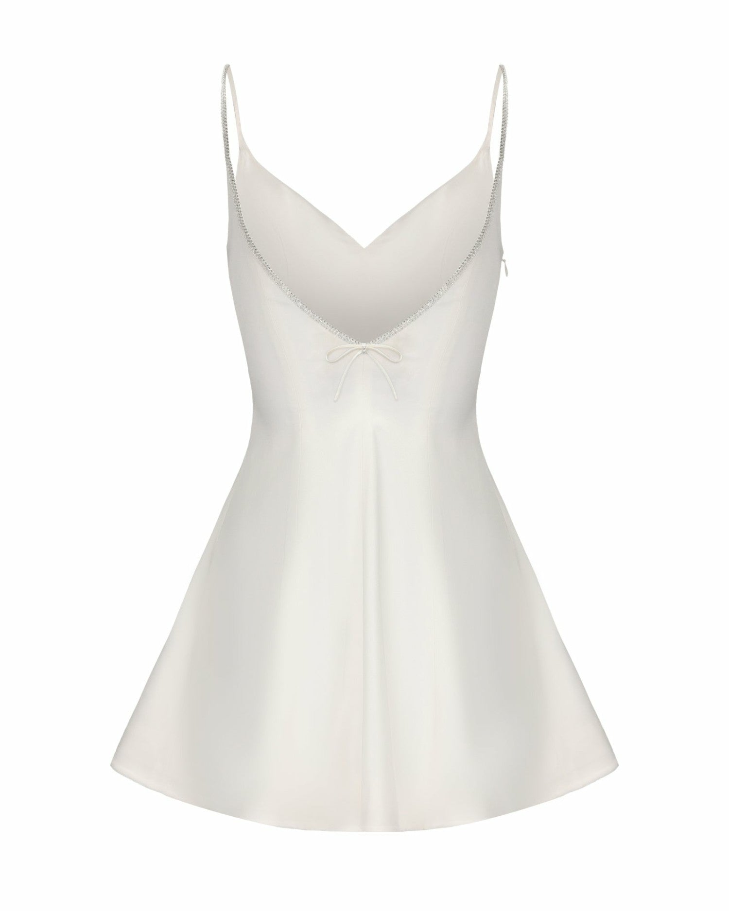 Julisa Dress: White Mini Dress for Bridal Shower | Nana Jacqueline