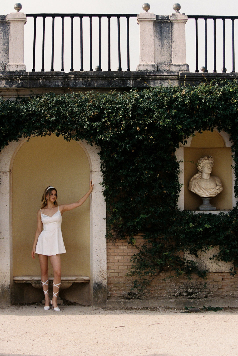 Julisa Dress: White Mini Dress for Bridal Shower | Nana Jacqueline