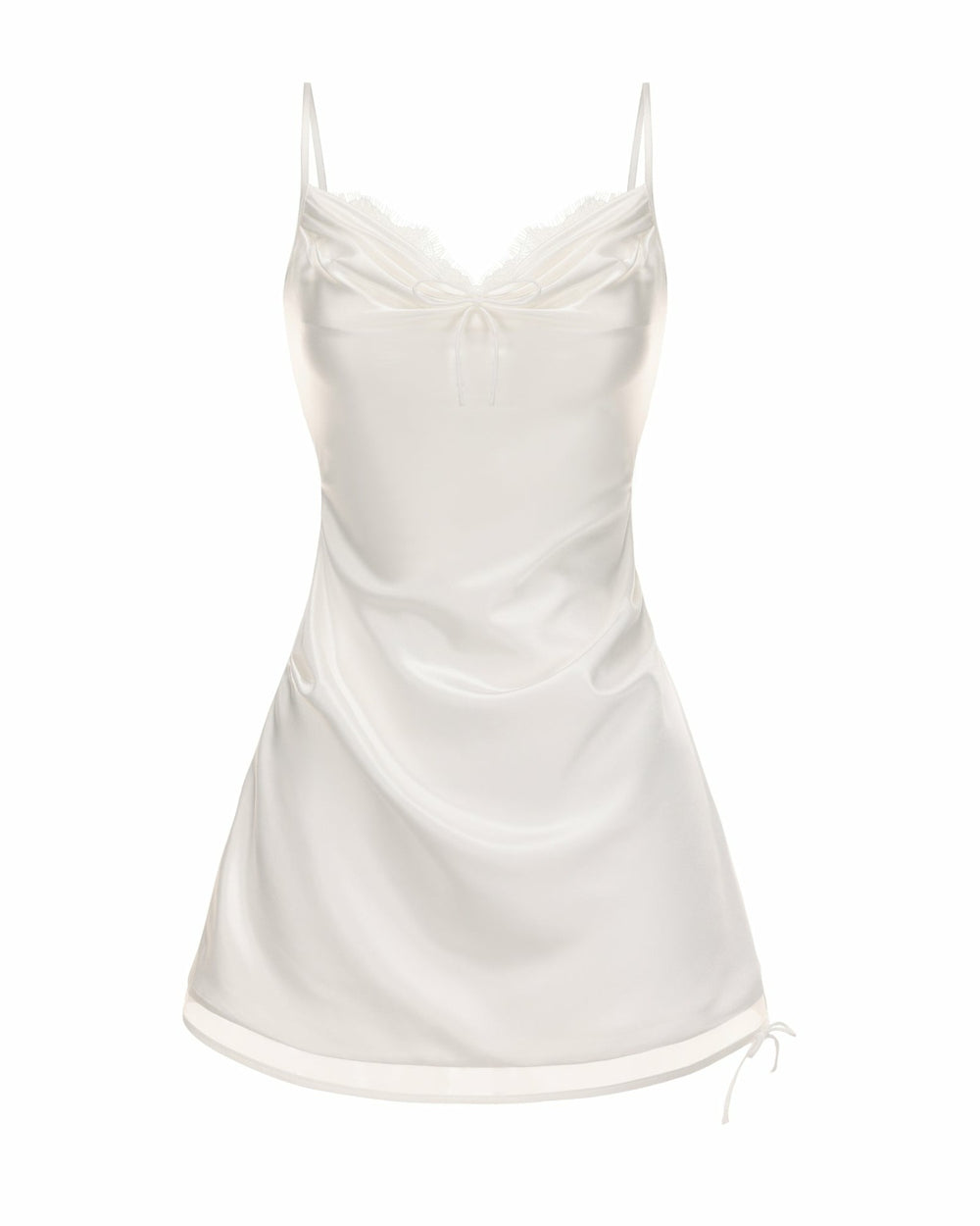 Amara Dress: White Mini Dress for Bridal Shower | Nana Jacqueline