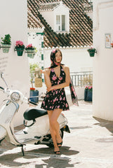 Rosaline Dress: Black Mini Dress for Date Night | Nana Jacqueline