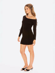 Zara Dress: Black Mini Dress for Date Night | Nana Jacqueline