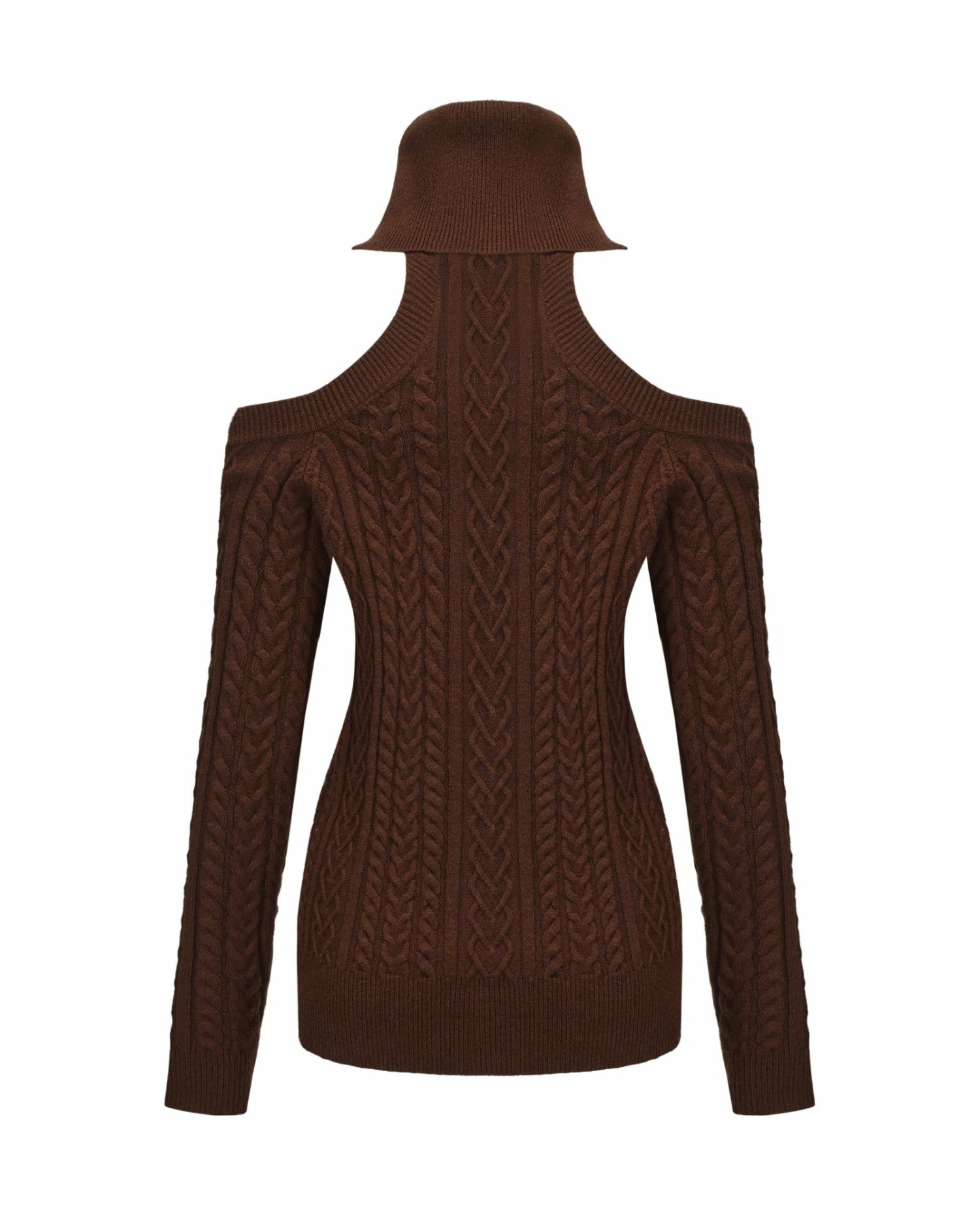 Margo Knit Dress: Brown Mini Dress for Date Night | Nana Jacqueline