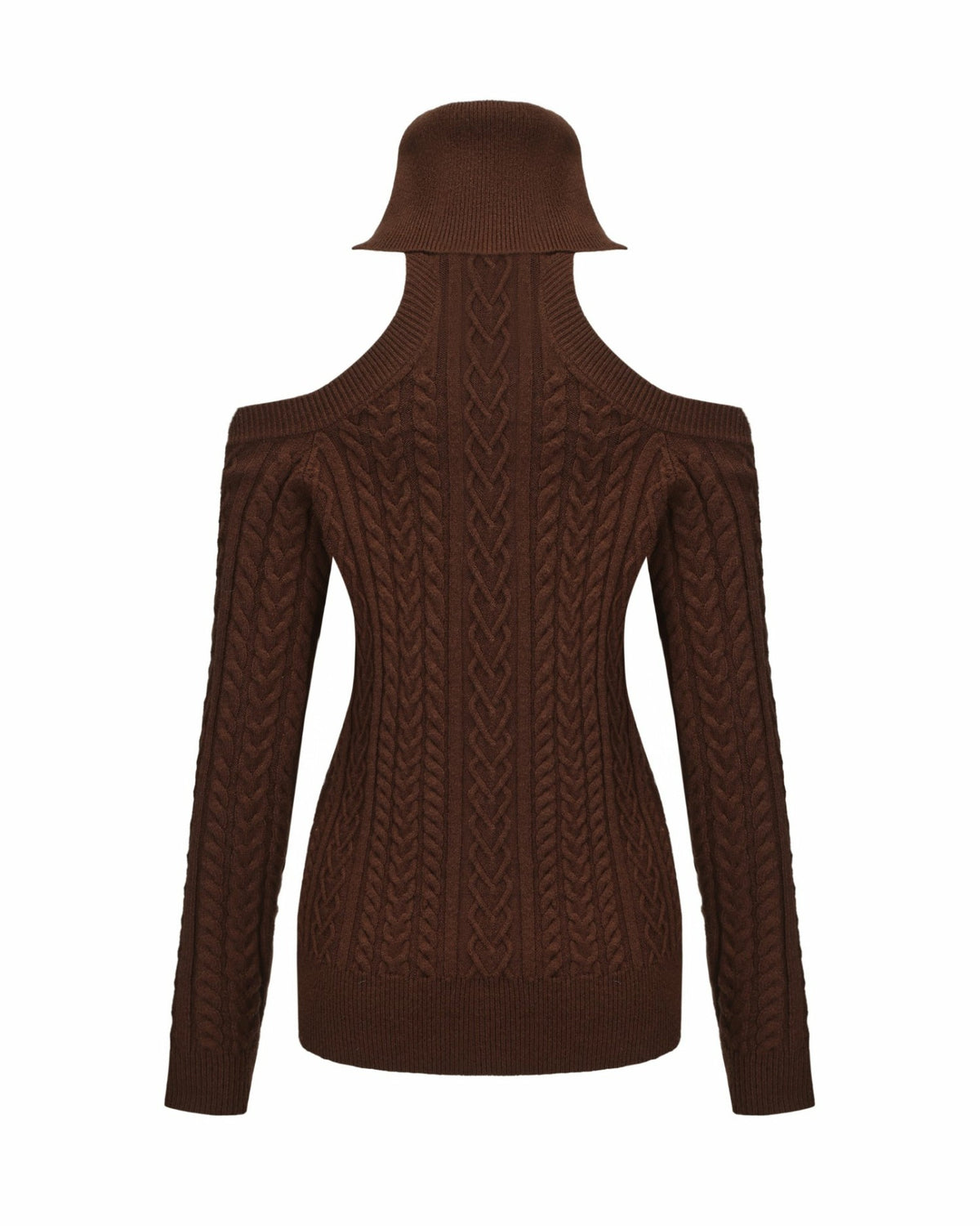 Margo Knit Dress: Brown Mini Dress for Date Night | Nana Jacqueline