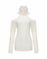 Margo Knit Dress: White Mini Dress for Date Night | Nana Jacqueline
