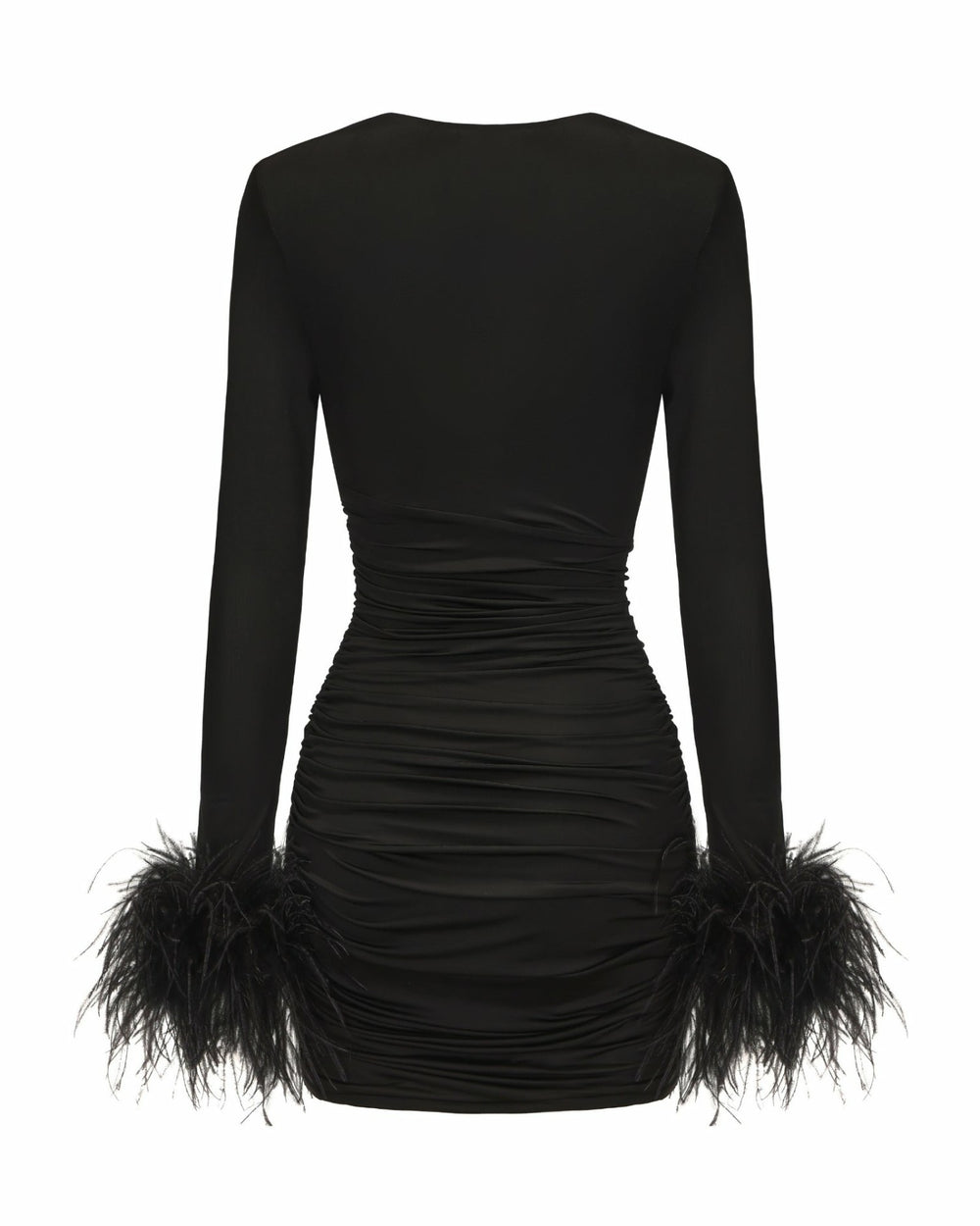 Théa Dress: Black Mini Dress for Cocktail Party | Nana Jacqueline