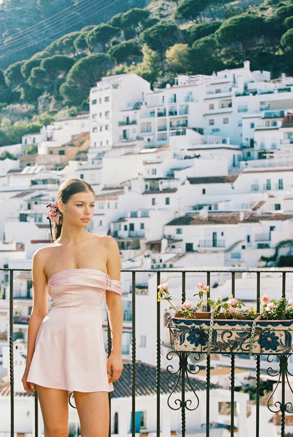 Cornelia Dress: Pink Mini Dress for Bachelorette Party | Nana Jacqueline