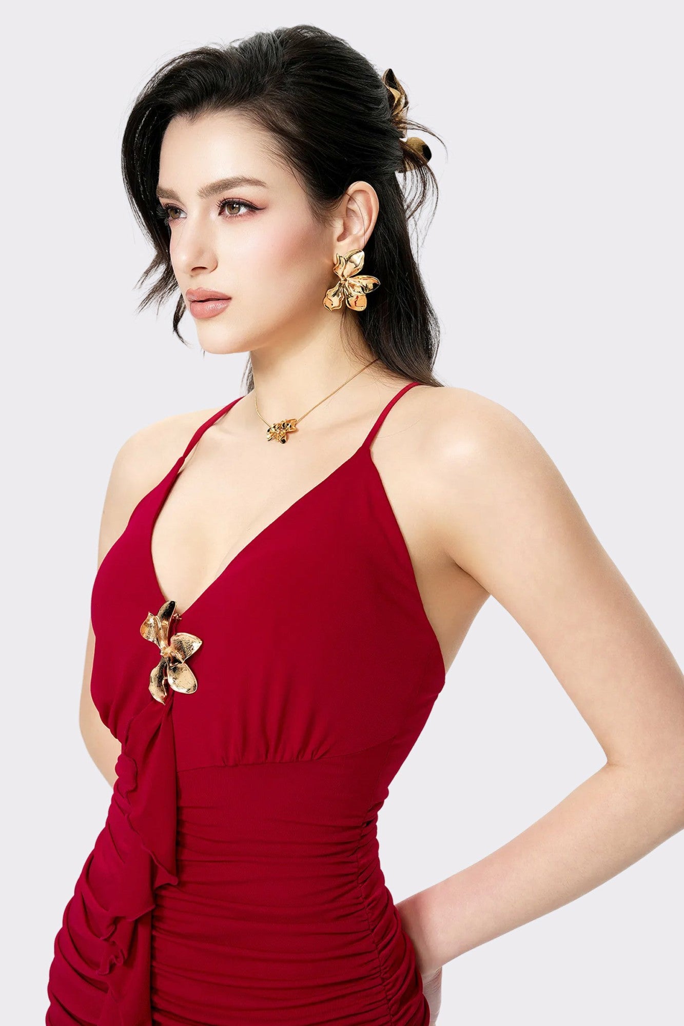 Violet Dress: Red Mini Dress for Date Night | Nana Jacqueline