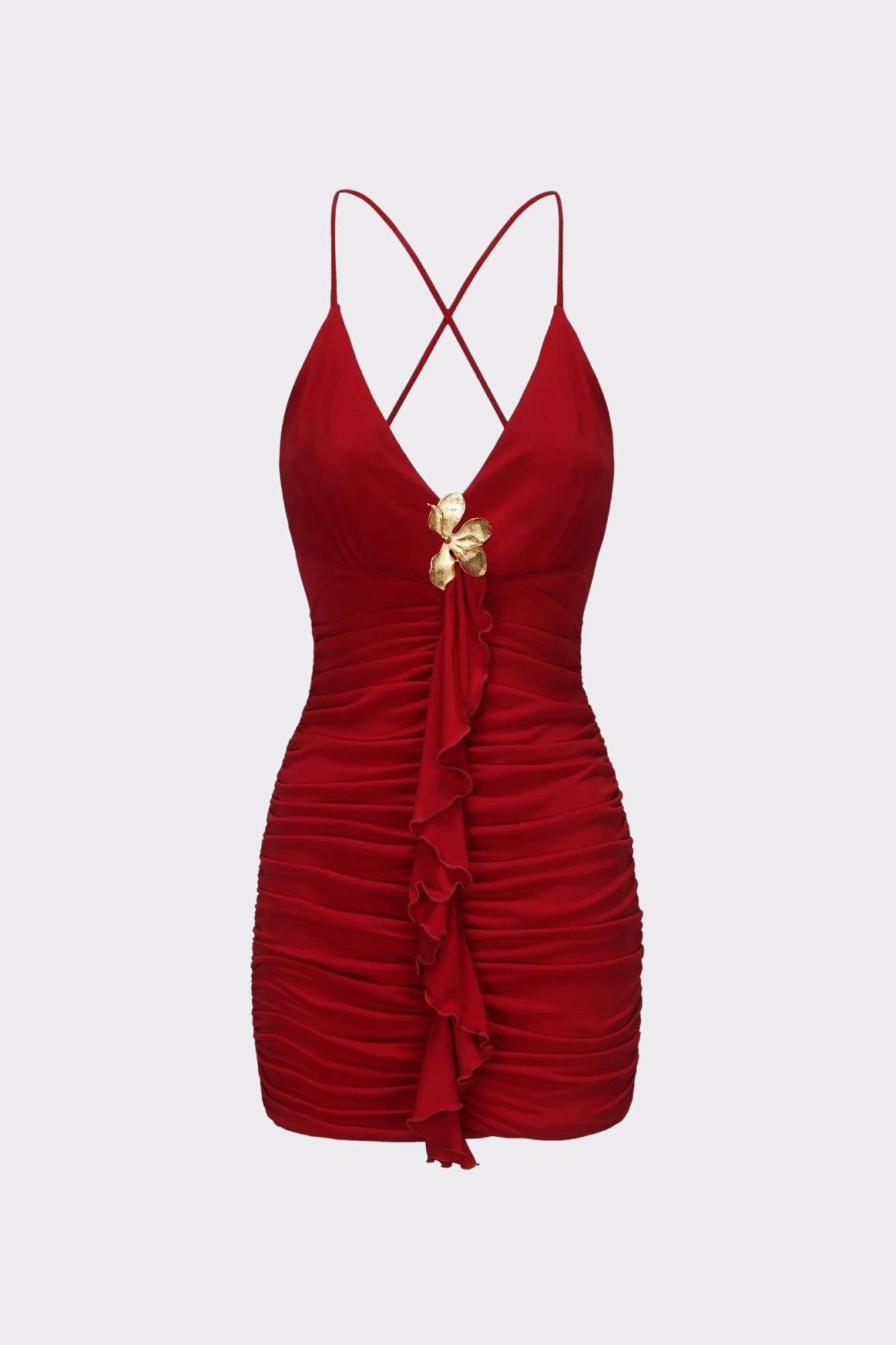 Violet Dress: Red Mini Dress for Date Night | Nana Jacqueline