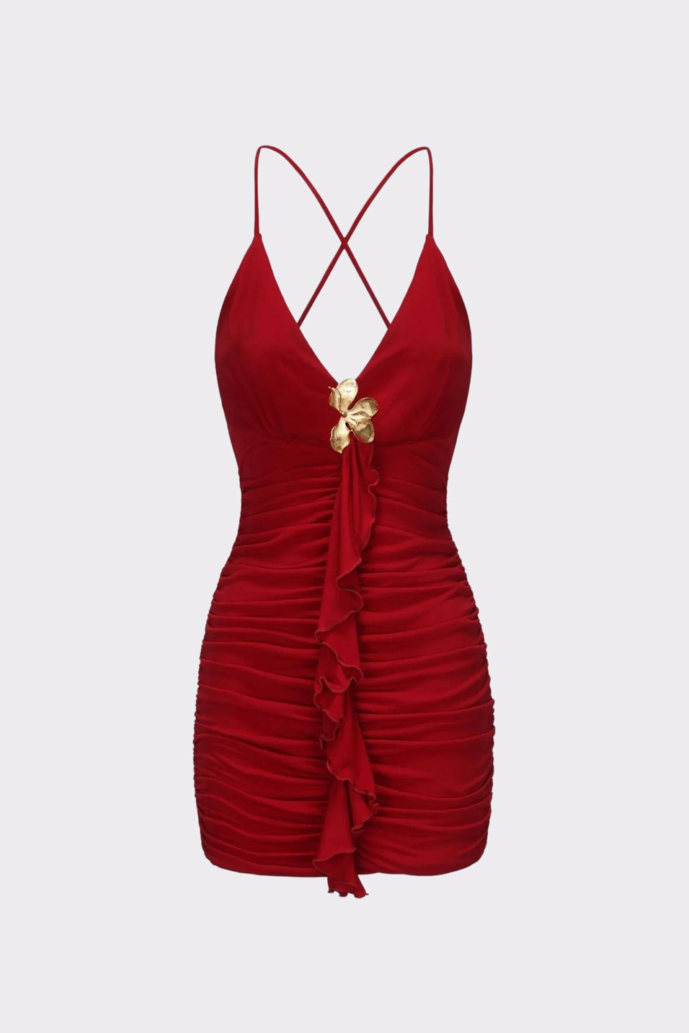 Violet Dress: Red Mini Dress for Date Night | Nana Jacqueline
