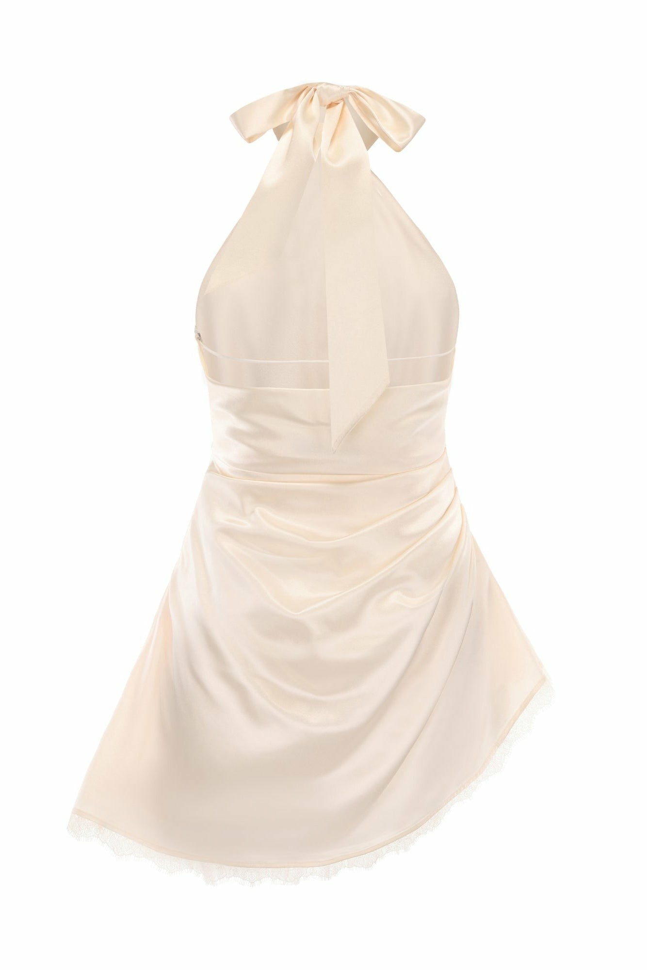 Isadora Dress: Champagne Mini Dress for Cocktail Party | Nana Jacqueline